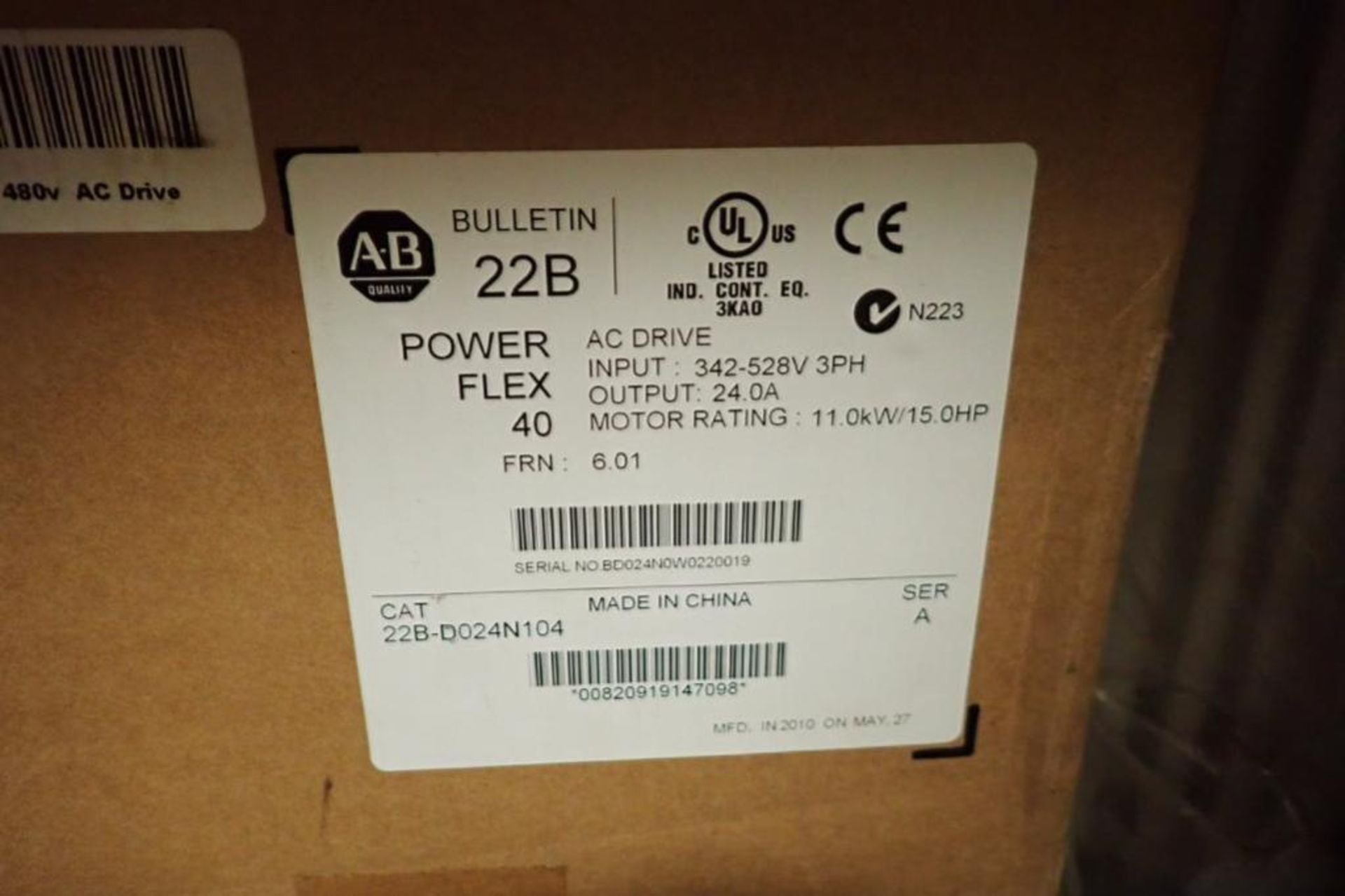 Contents only of 1 section of shelving, Allen Bradley vfds, power flex 4, 4m, 40, 525, Loma scale he - Image 26 of 43