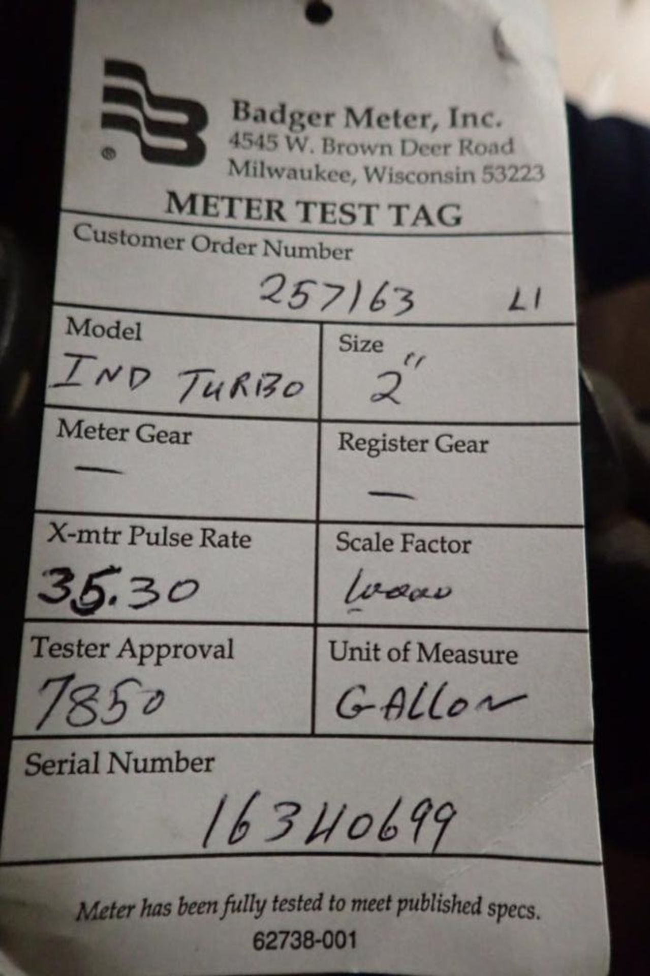 Regenerative blower, Badger meter flange ** Rigging Fee: $25 ** - Image 15 of 15