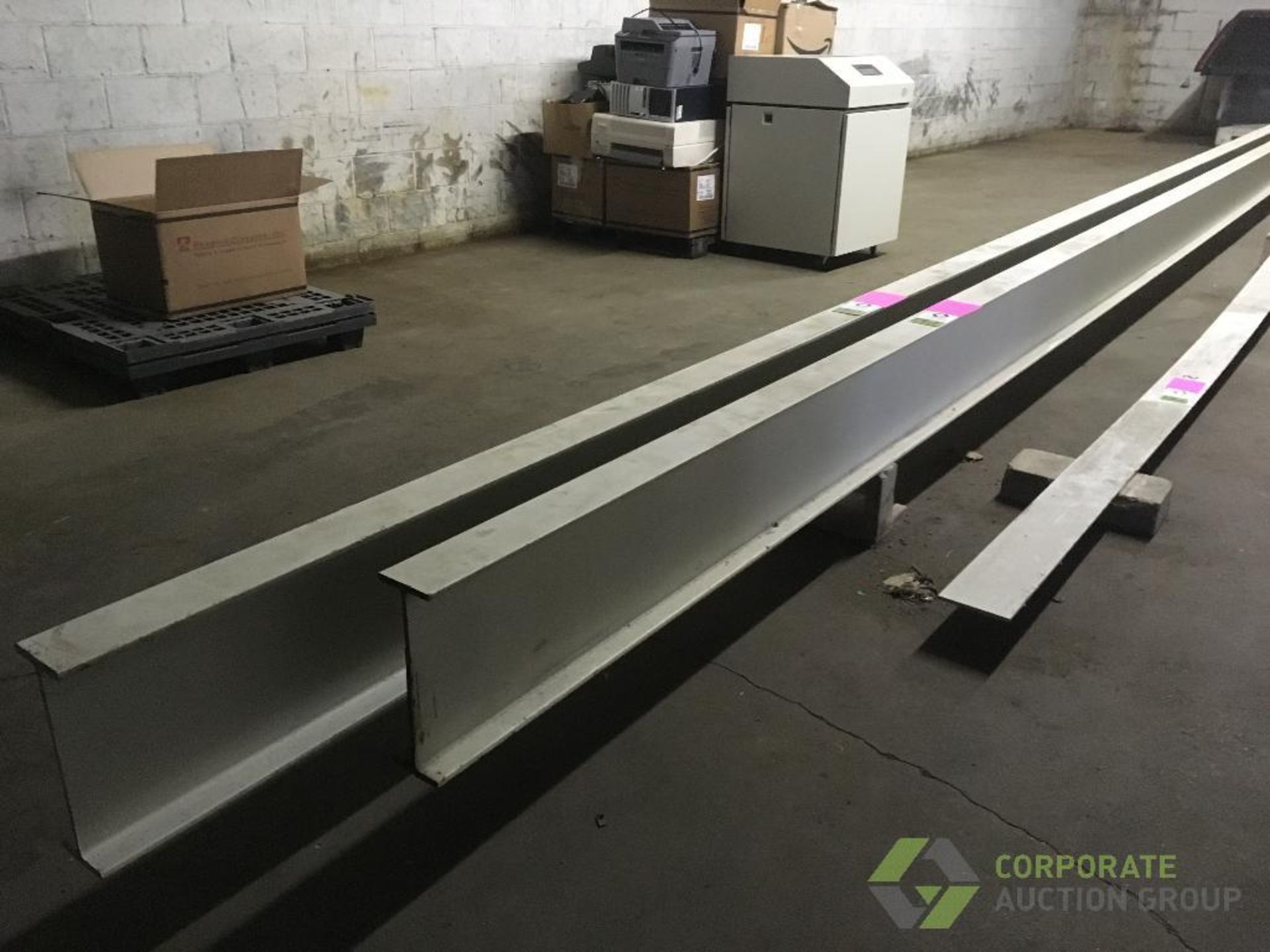 Steel I-beam, 37 ft. x 4 in. x 12 in. tall. ** Rigging Fee: $25 **