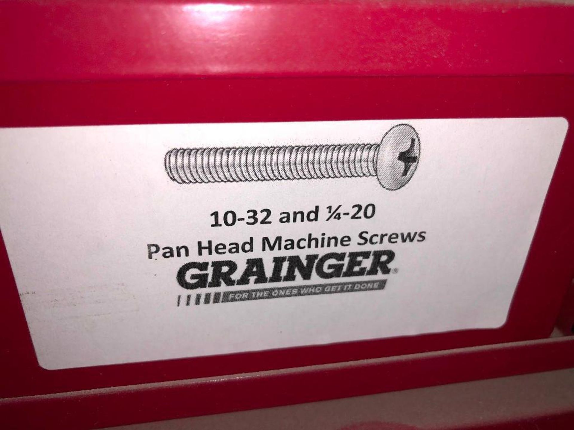 (3) Granger parts cabinets with 12 drawers each stack. (LOT) **Rigging Fee: $150** (Located in Brook - Image 66 of 67