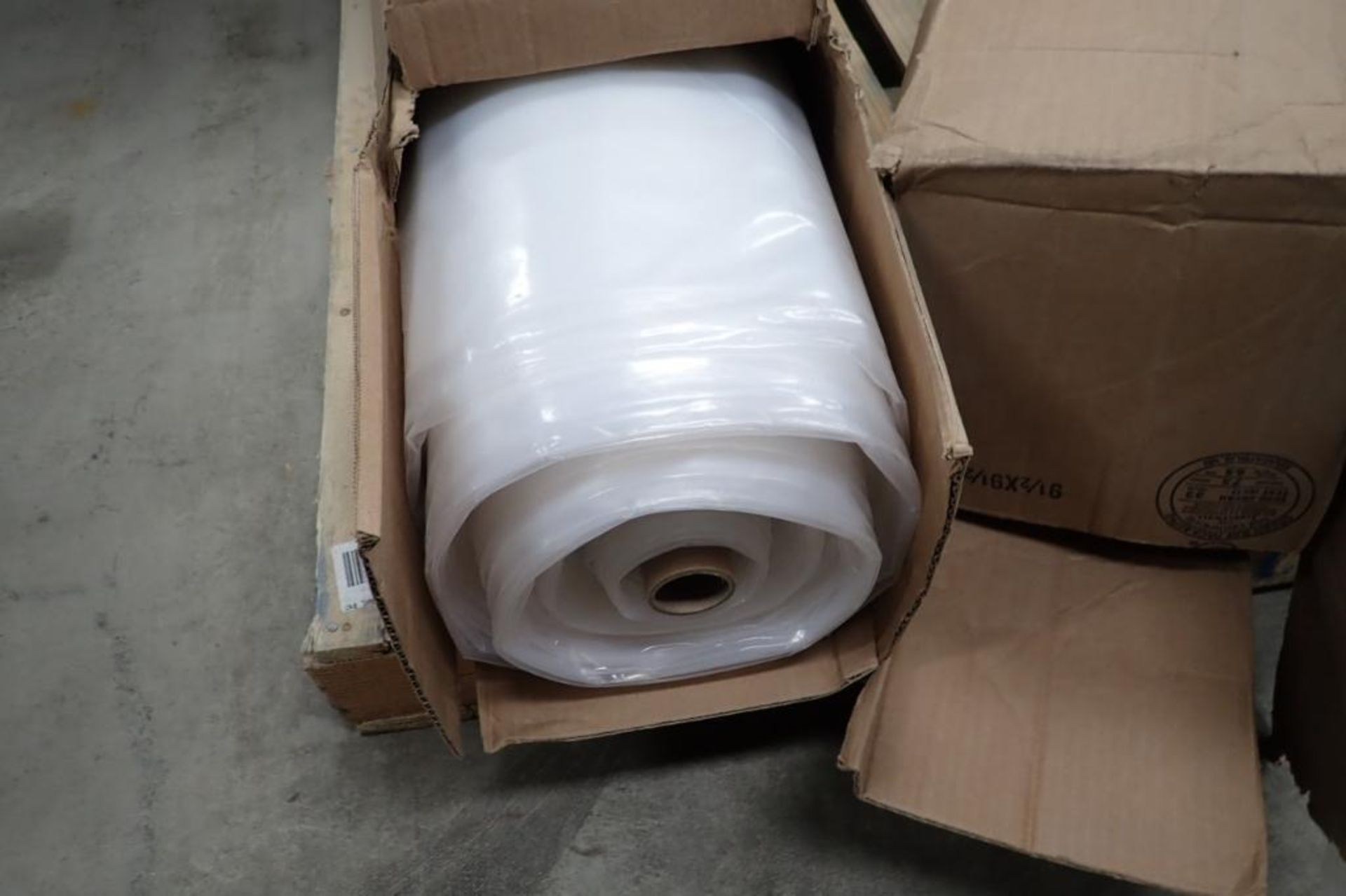 (2) rolls of poly plastic, 20 x 100, .06 mil, clear. **Rigging Fee: $25** (Located in Brooklyn Park, - Image 2 of 4