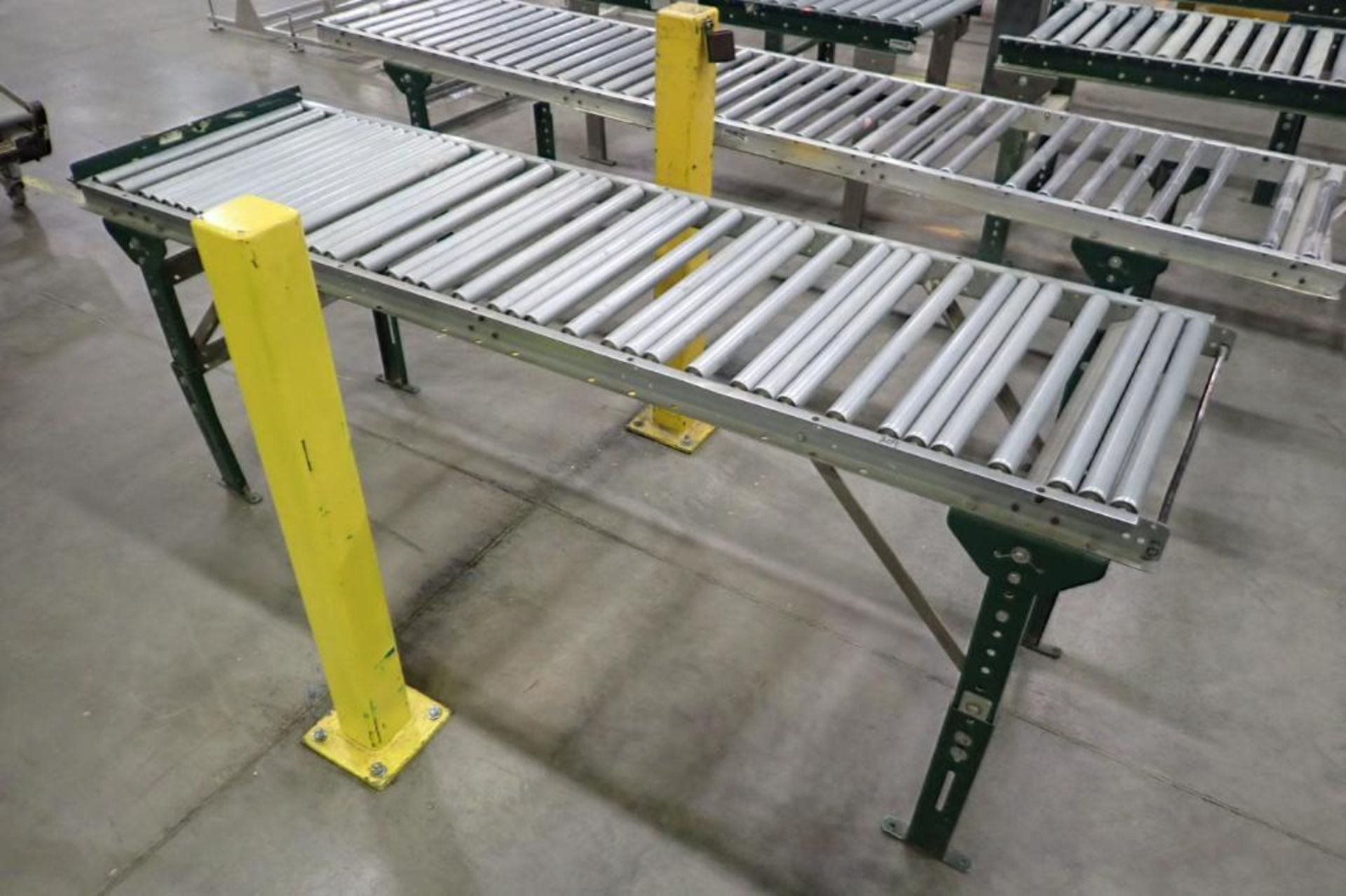 (10) assorted gravity roller conveyors. **Rigging Fee: $250** (Located in Brooklyn Park, MN.) - Image 5 of 7
