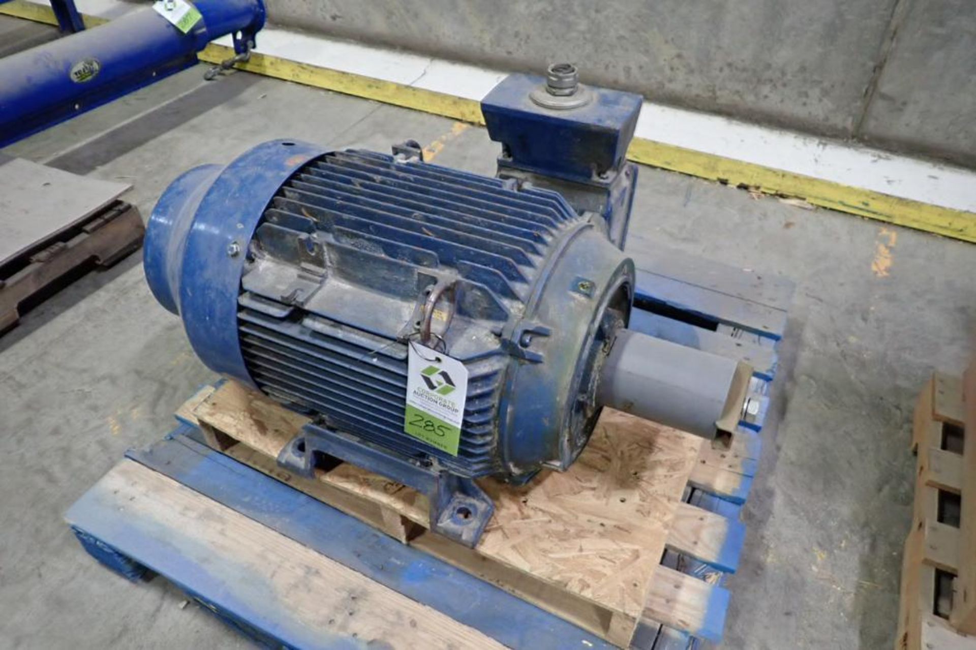 Brook Hansen 50 hp electric motor, 1765 rpm. **Rigging Fee: $50** (Located in Brooklyn Park, MN.)