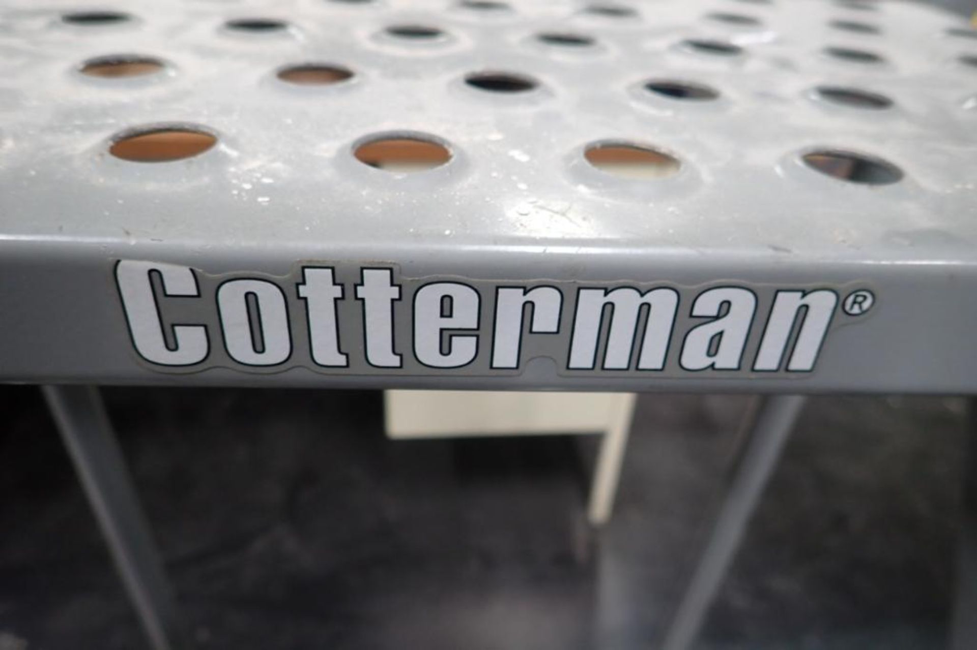 Cotterman 4 step warehouse ladder, 16 in. wide. **Rigging Fee: $10** (Located in Brooklyn Park, MN.) - Image 3 of 3