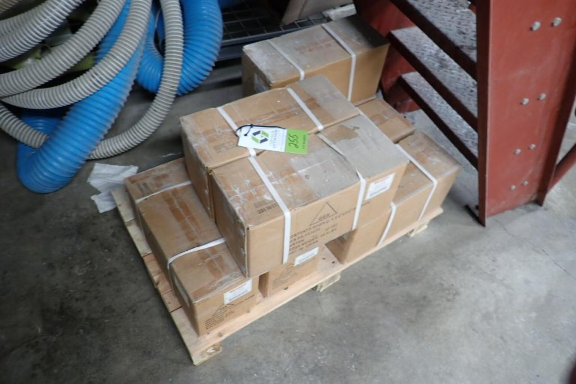 Box of carton staples 1.25 in. x 5/8 in., 40 lbs. per box (EACH). **Rigging Fee: $25** (Located in B