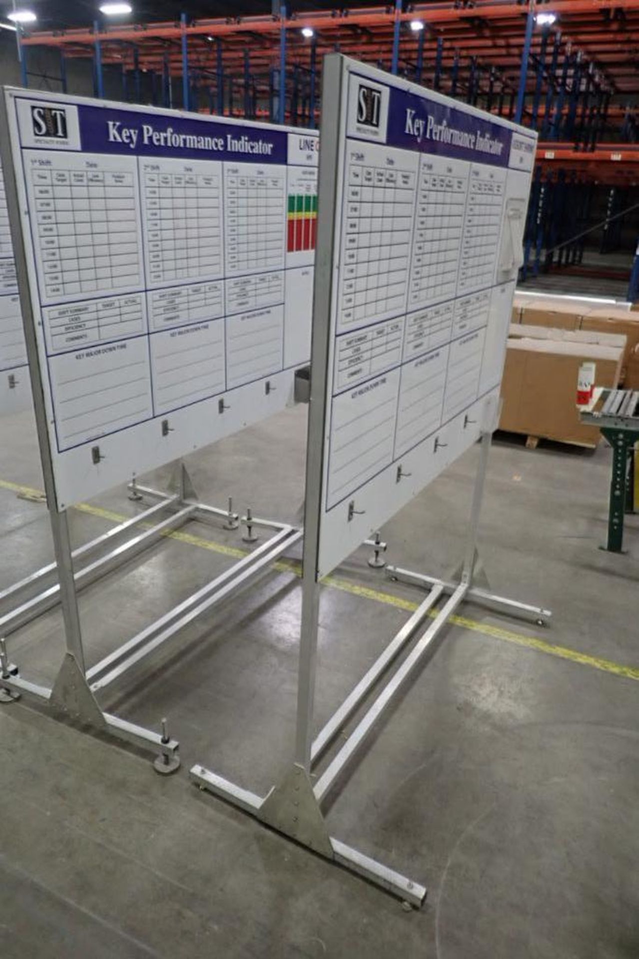 (3) production boards, 60 in. wide x 72 in. tall, aluminum frame. **Rigging Fee: $75** (Located in B - Image 4 of 4