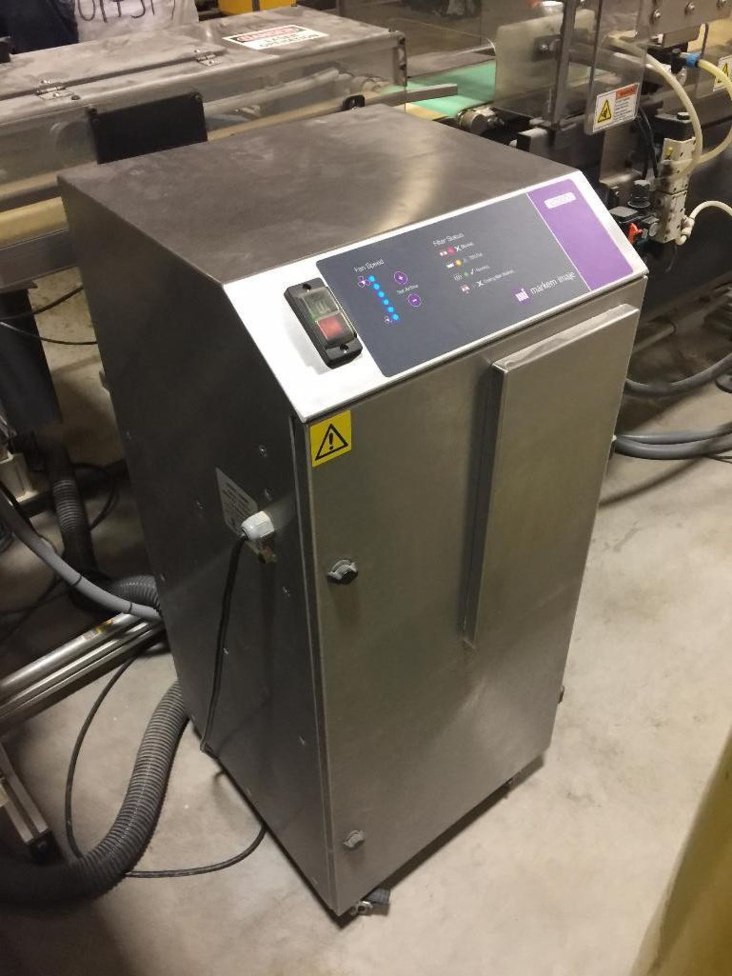 2013 Markem Image SL130i laser, model SmartLase 130i, s/n US13350055 with fume filter. **Rigging Fee - Image 6 of 8