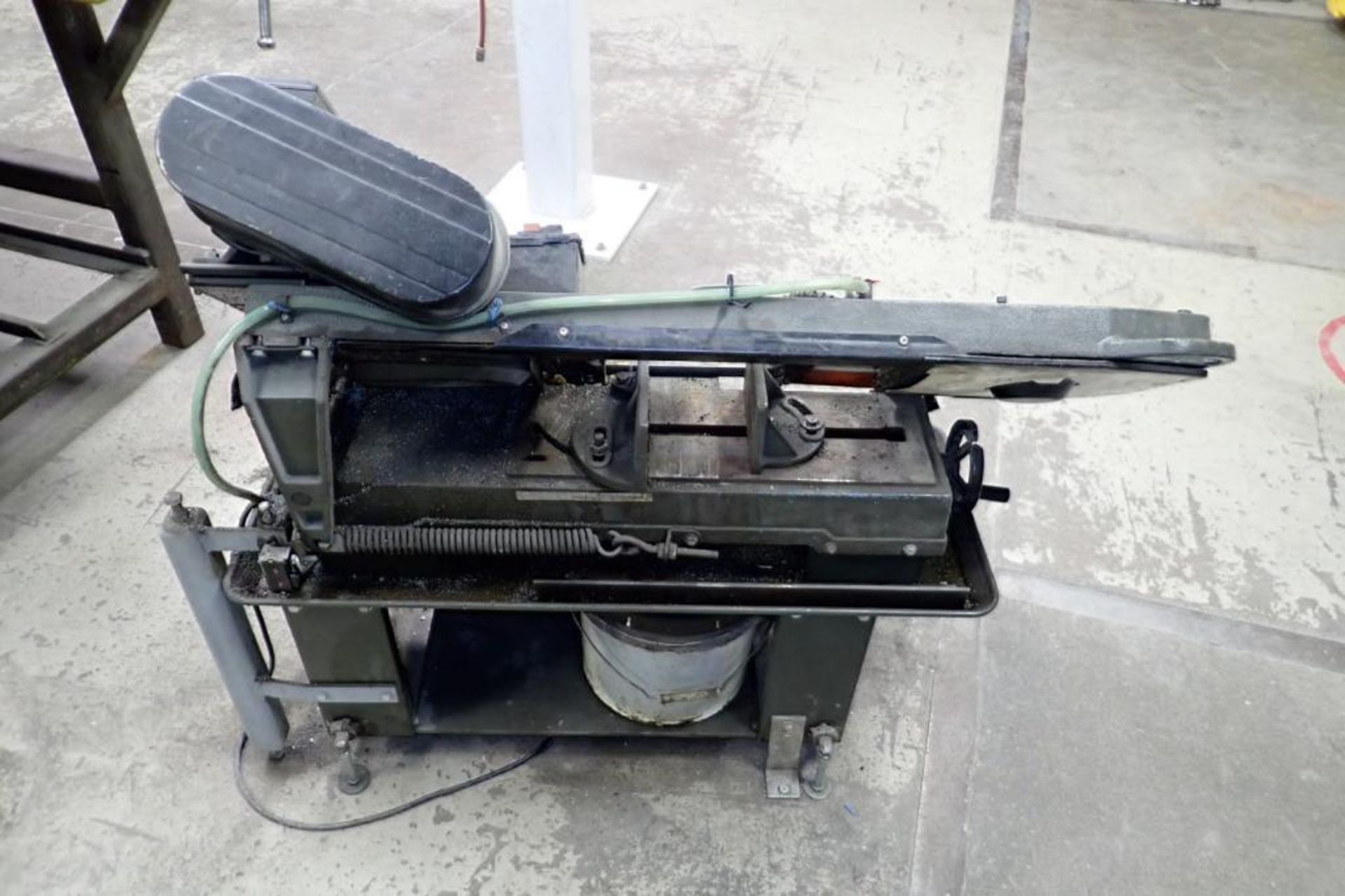 Dayton horizontal metal band saw with oiler, 7 in. x 12 in., 110 volt,. **Rigging Fee: $200** (Locat - Image 5 of 6