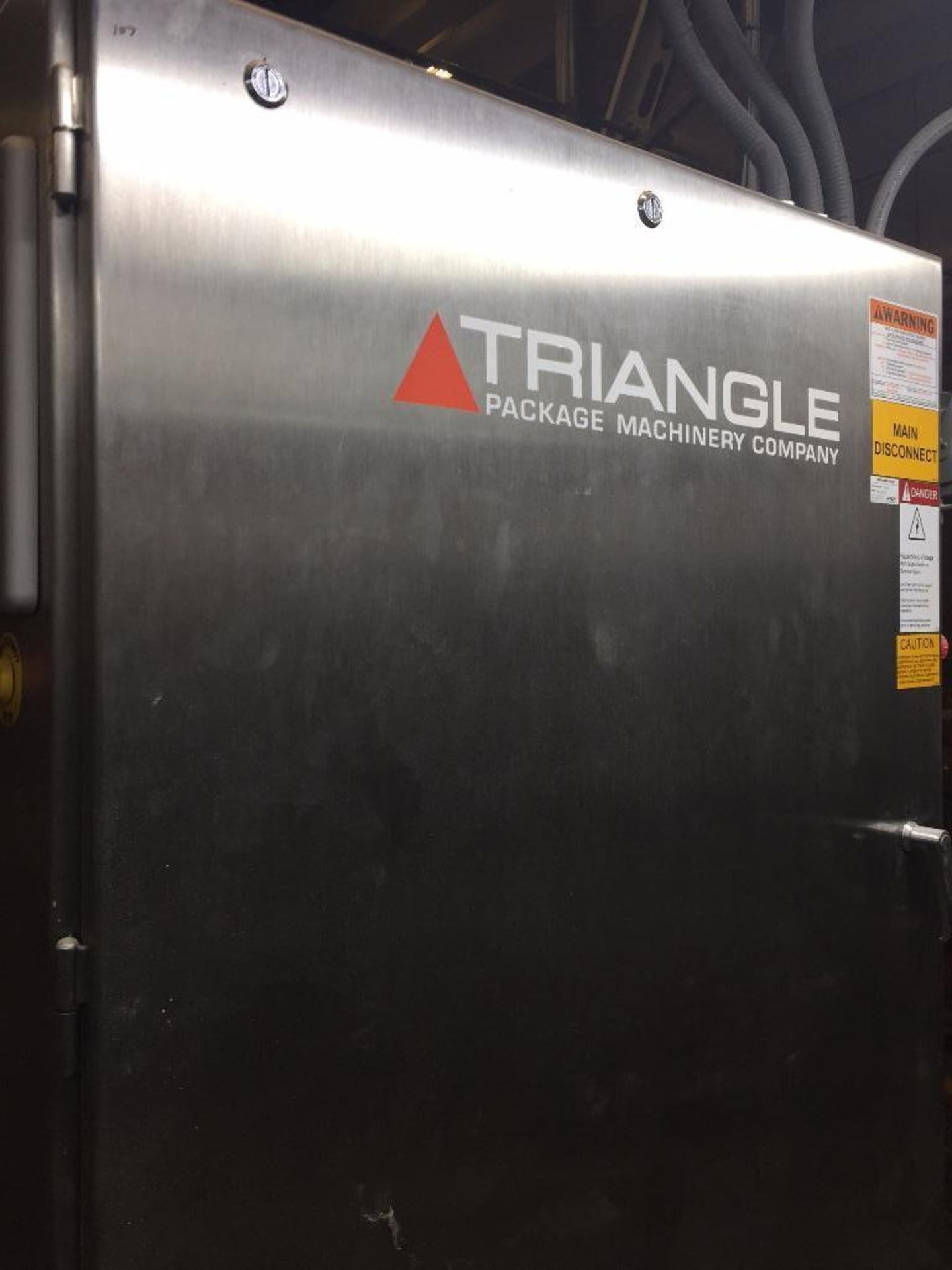 Triangle vertical form/fill/seal, model XYS08C, s/n 122203, smart date coder, continuous vertical se - Image 10 of 11