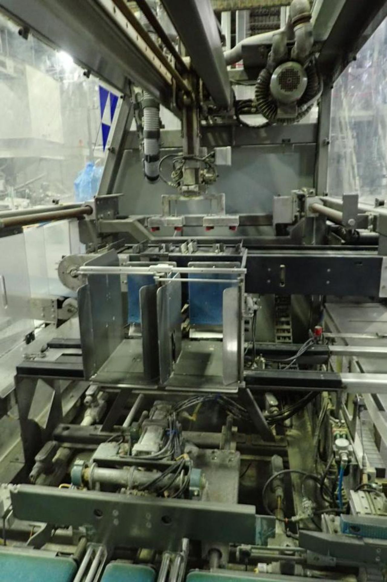 Blue Print Automation case erector / case packer / pouch loader, Allen-Bradley panelview plus 700 to - Image 10 of 15