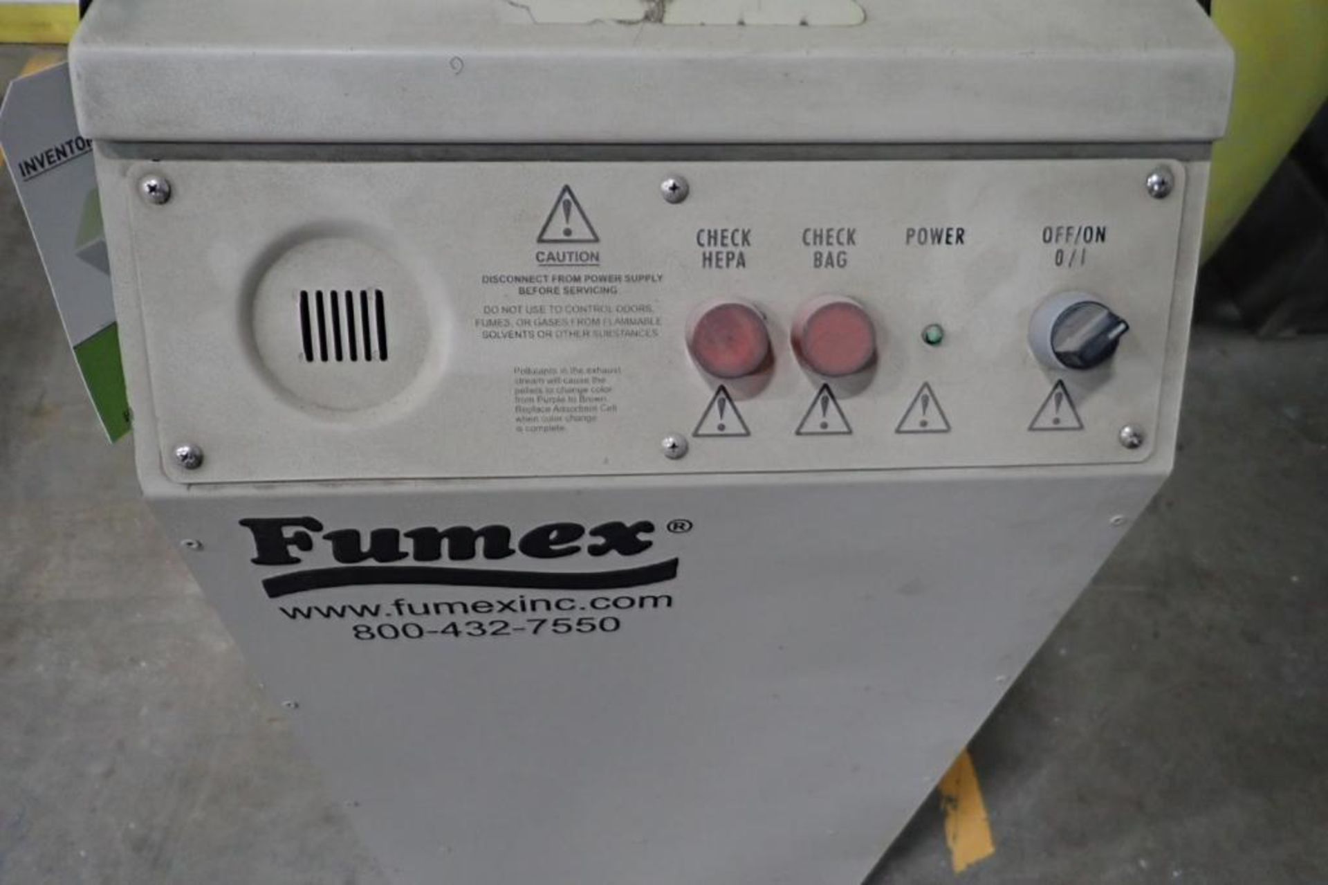 Fumex portable fume filter, Model FA2, SN 2703688. **Rigging Fee: $50** (Located in Brooklyn Park, M - Image 2 of 4