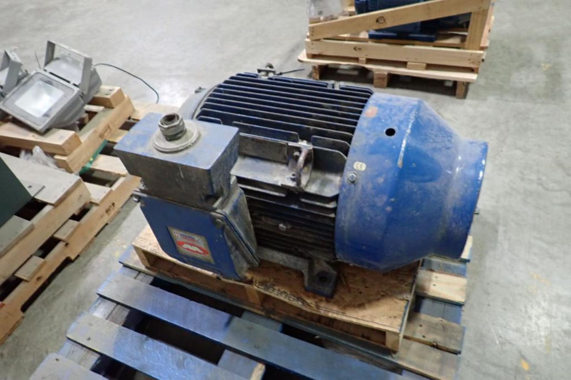 Brook Hansen 50 hp electric motor, 1765 rpm. **Rigging Fee: $50** (Located in Brooklyn Park, MN.) - Image 3 of 4