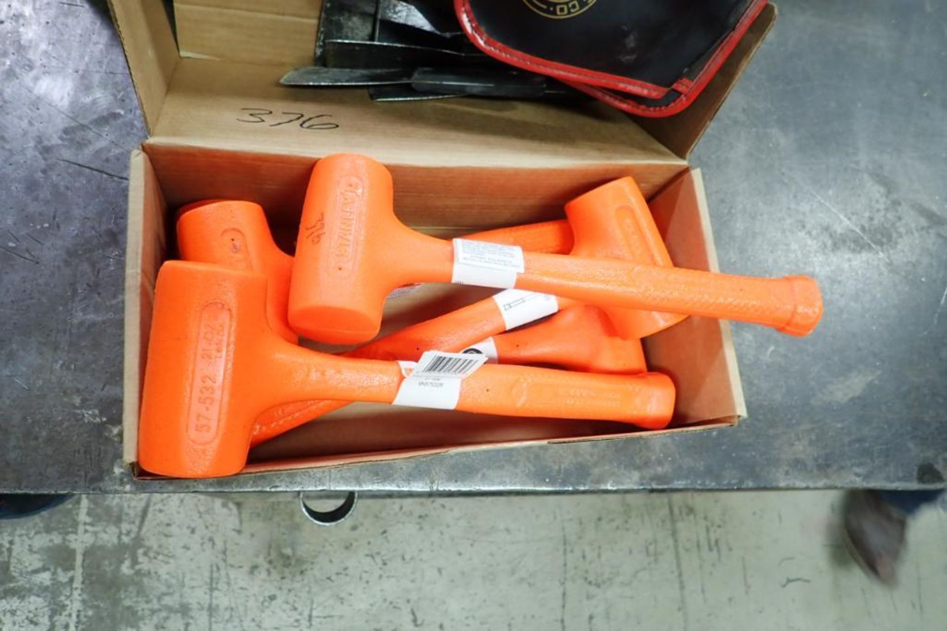 Dead blow hammers, assorted tools, drill bits. **Rigging Fee: $25** (Located in Brooklyn Park, MN.) - Image 2 of 5