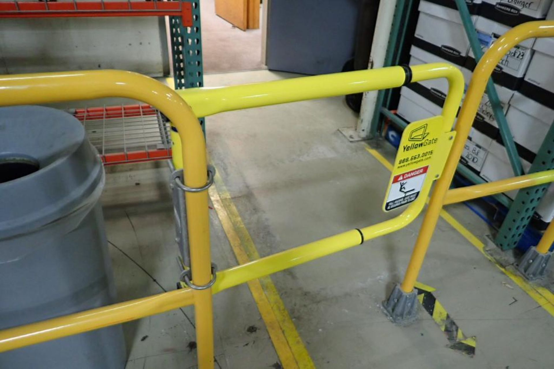 (3) safety gates, 30 in. swinging door. **Rigging Fee: $150** (Located in Brooklyn Park, MN.) - Image 4 of 7