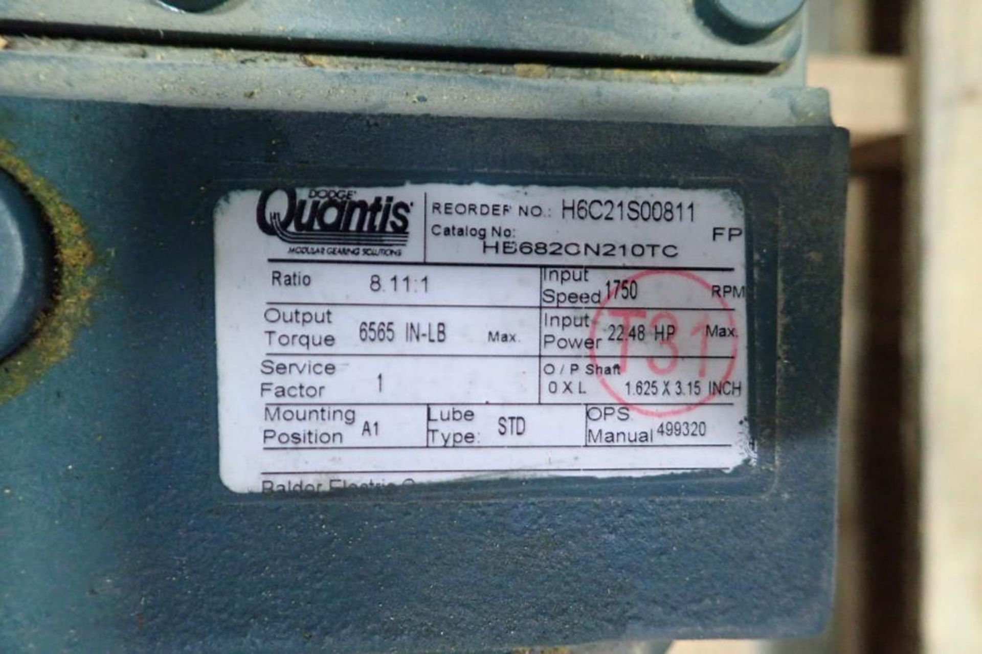 Dodge quantus gear reducer. **Rigging Fee: $25** (Located in Brooklyn Park, MN.) - Image 4 of 4