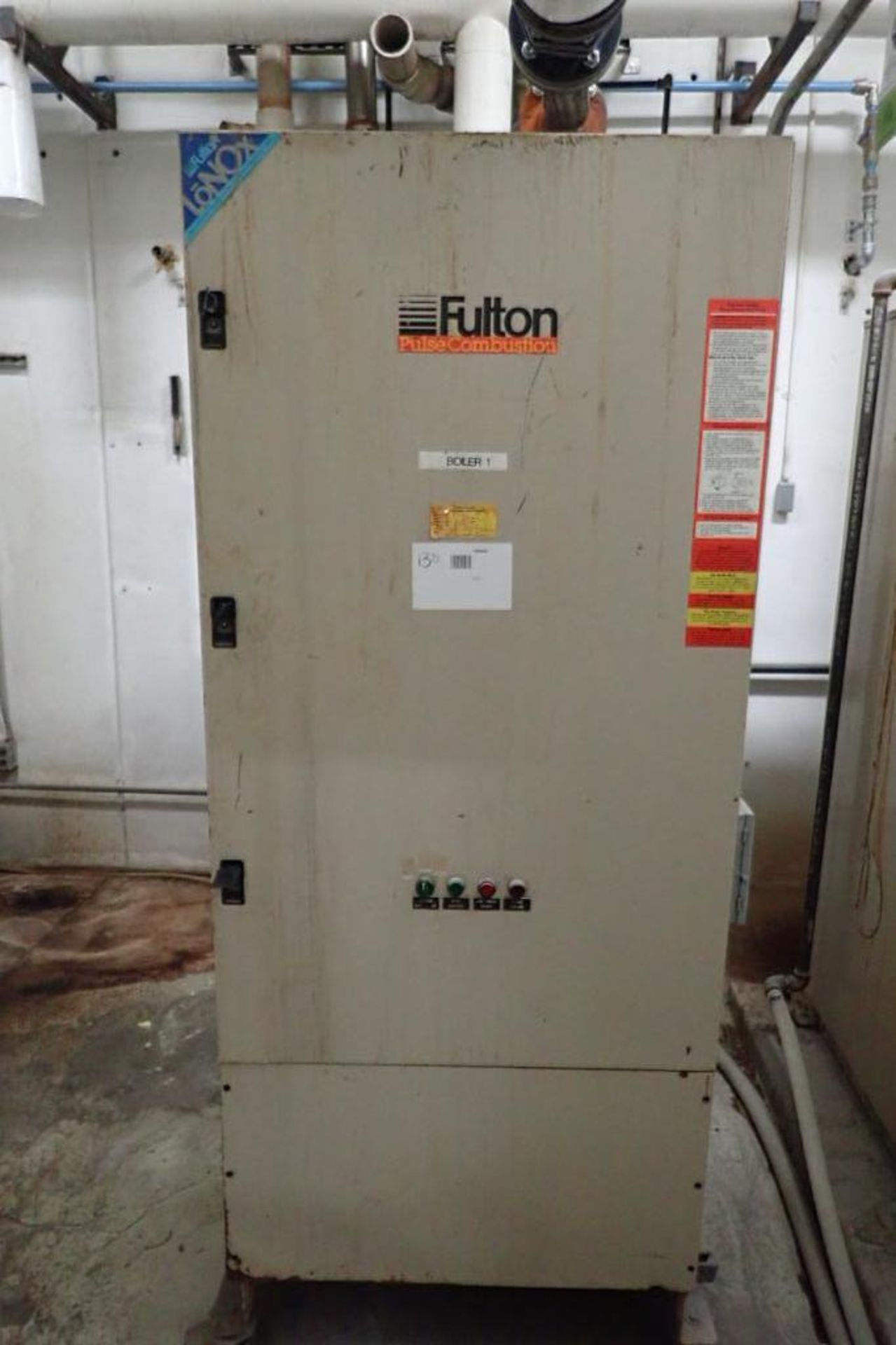 1995 Fulton gas fired pulse combustion boiler, Model PHW-1000, natural gas, 900k BTU/hr. output. **R