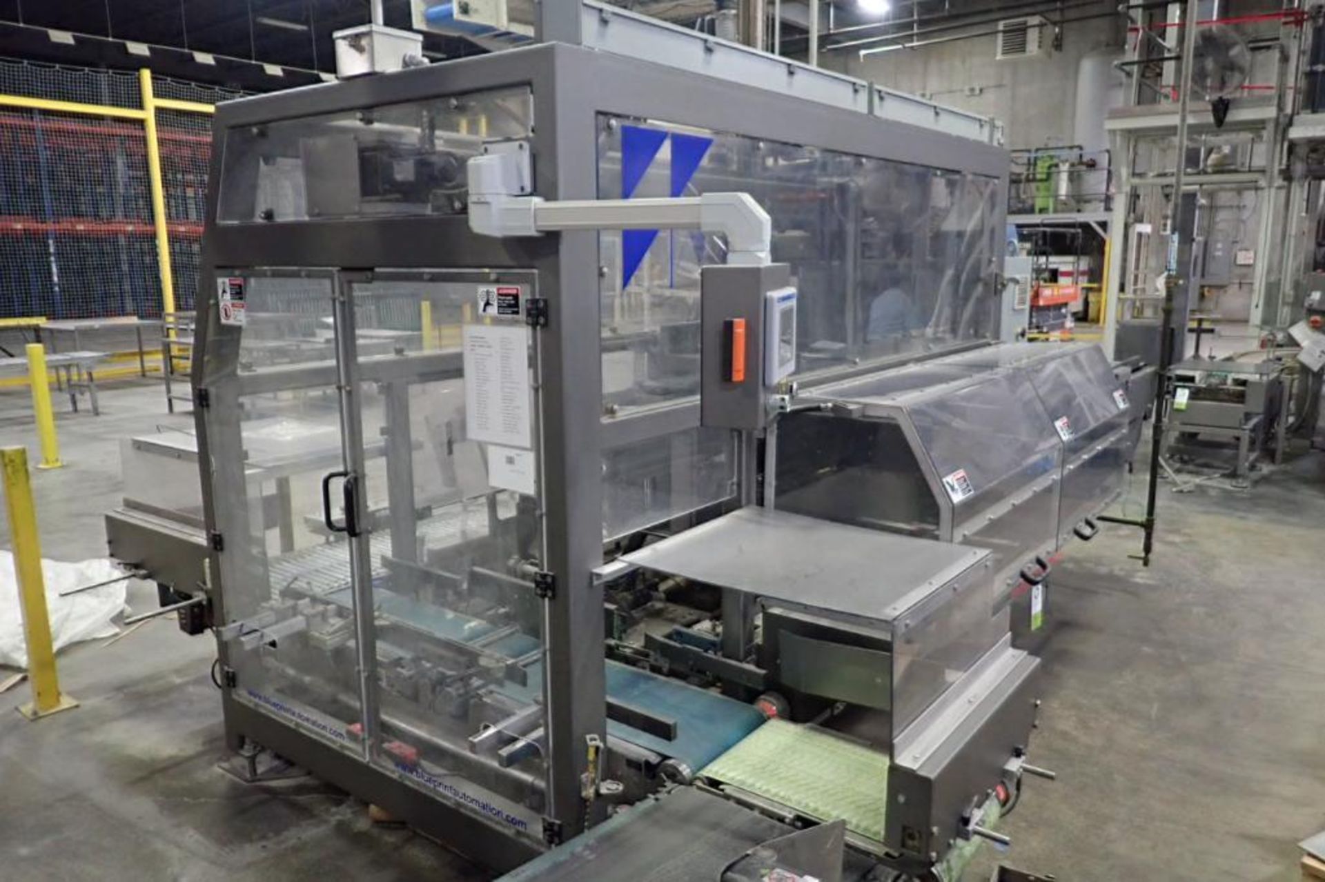 Blue Print Automation case erector / case packer / pouch loader, Allen-Bradley panelview plus 700 to - Bild 6 aus 15