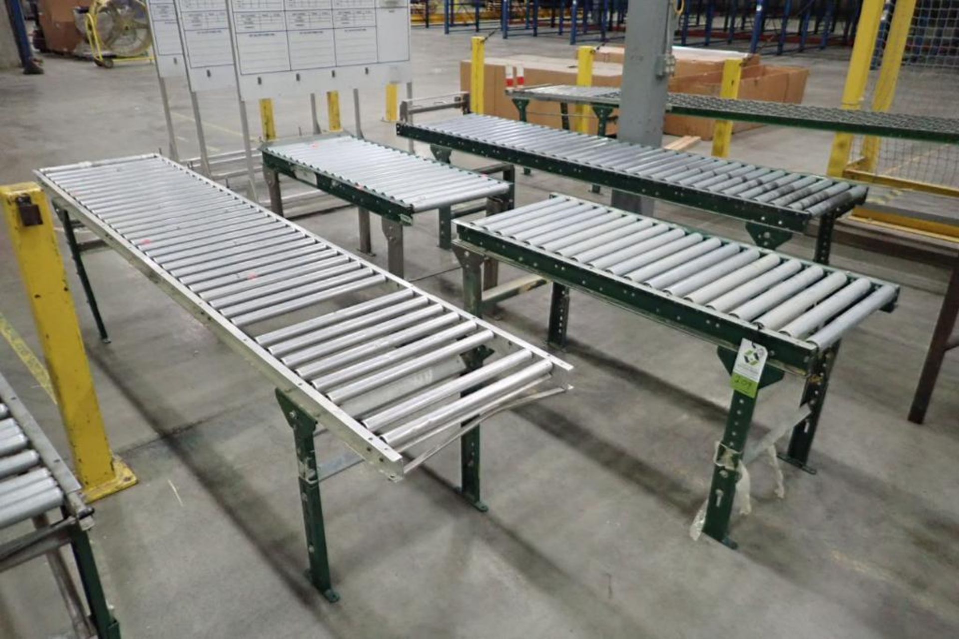 (10) assorted gravity roller conveyors. **Rigging Fee: $250** (Located in Brooklyn Park, MN.) - Image 4 of 7