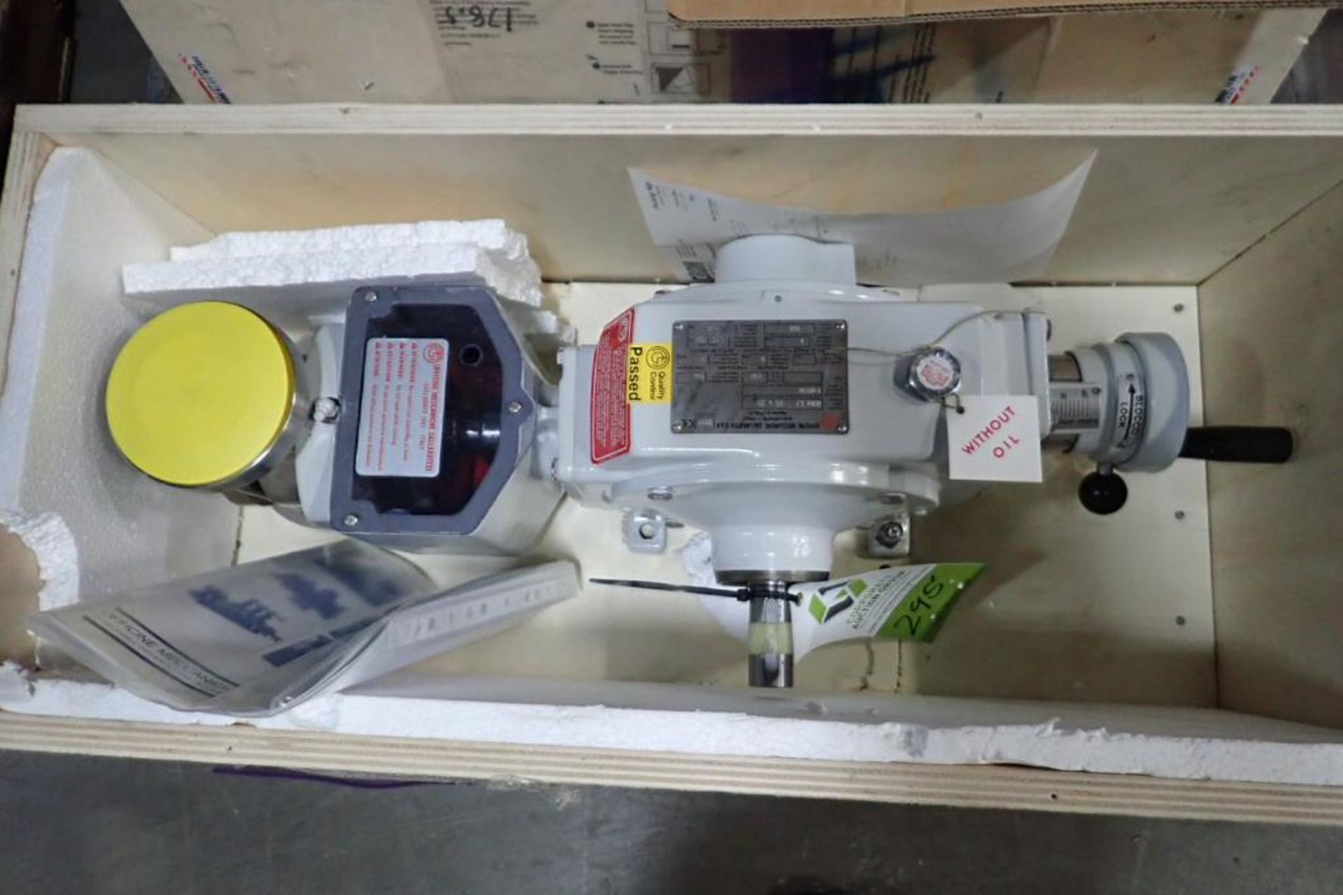 Dosing pump for Axor press. **Rigging Fee: $25** (Located in Brooklyn Park, MN.)