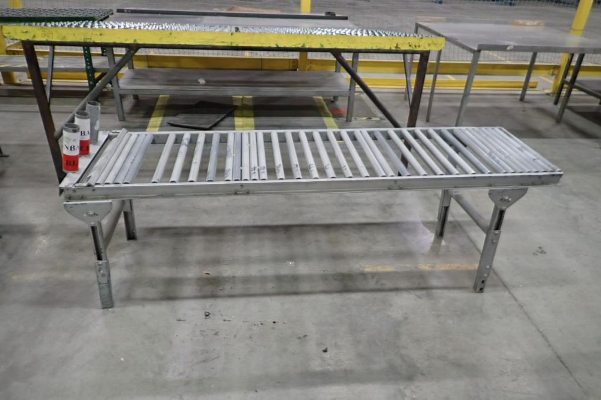 (10) assorted gravity roller conveyors. **Rigging Fee: $250** (Located in Brooklyn Park, MN.) - Image 3 of 7