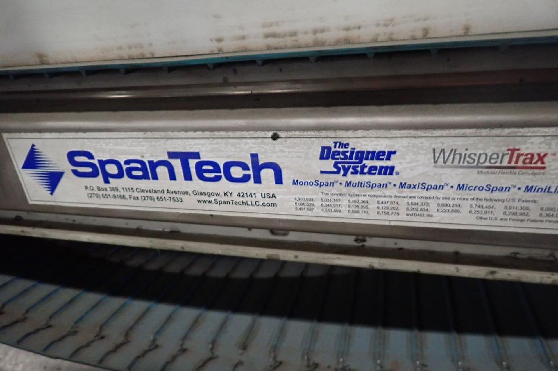 (2) Spantech incline S curve conveyor, 11 in. wide x 12 in. long x 2 in. flights, 14 in. infeed x 40 - Image 4 of 8