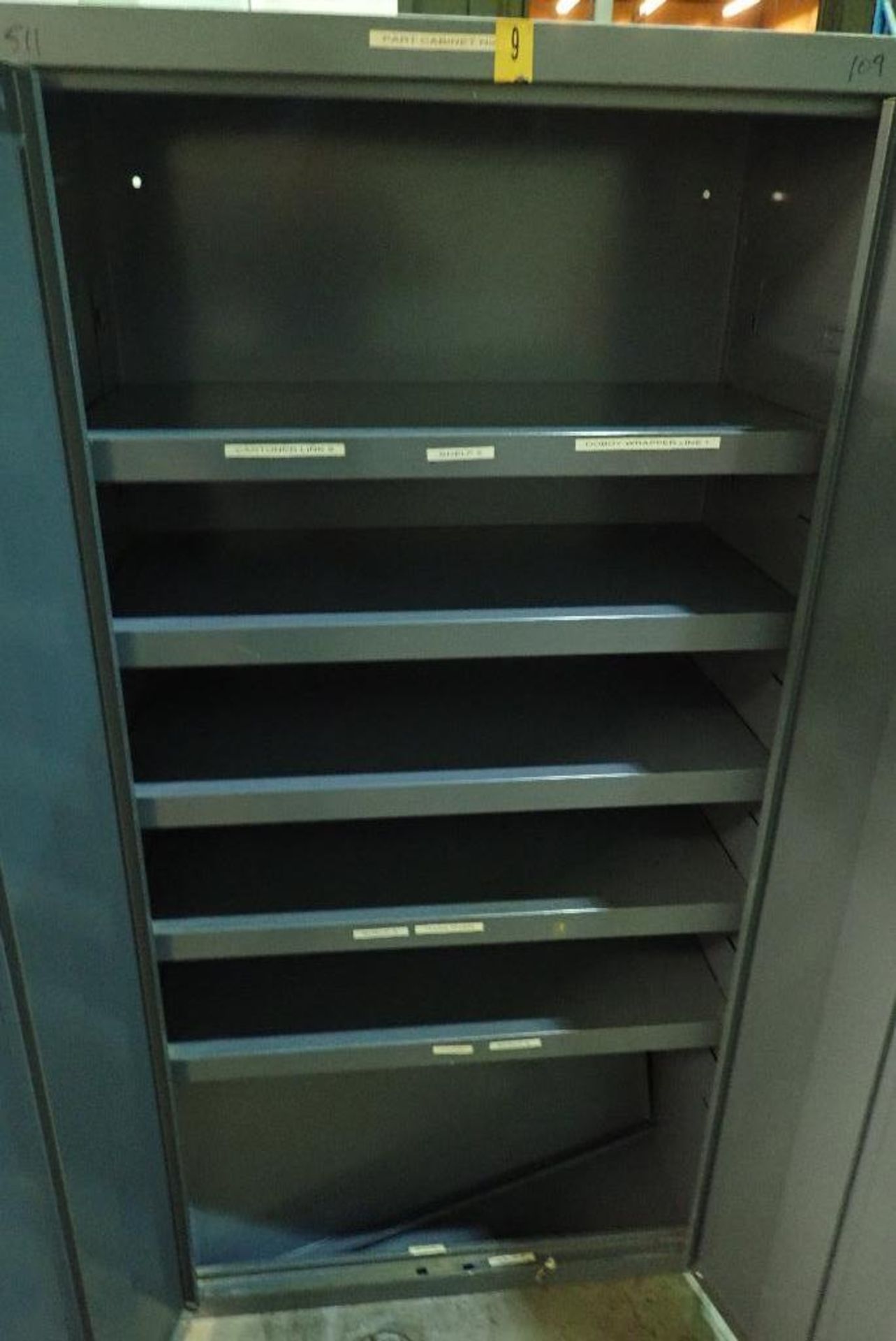 (4) mild steel 2-door cabinets and contents. **Rigging Fee: $150** (Located in Delta, BC Canada.) - Image 5 of 6