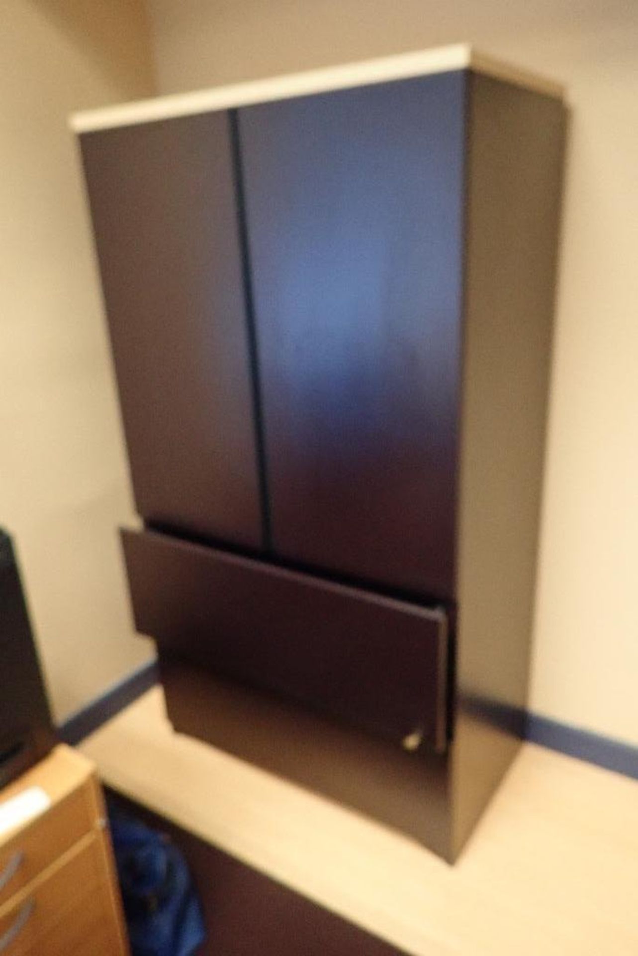 Contents of office, desk, chair, cabinet. **Rigging Fee: $150** (Located in Delta, BC Canada.) - Image 5 of 5