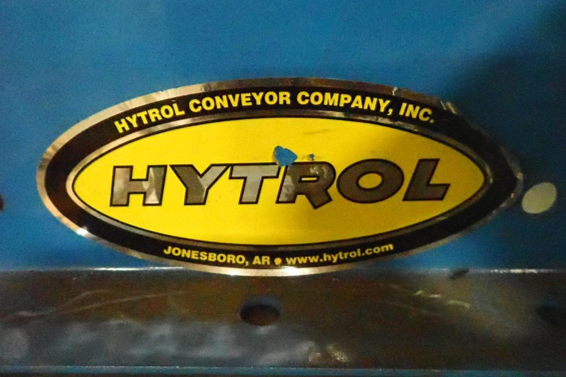 Skid of Hytrol powered roller conveyor (6) sections, approx. 60 ft, 15 in. wide, box of extra Hytrol - Image 8 of 8