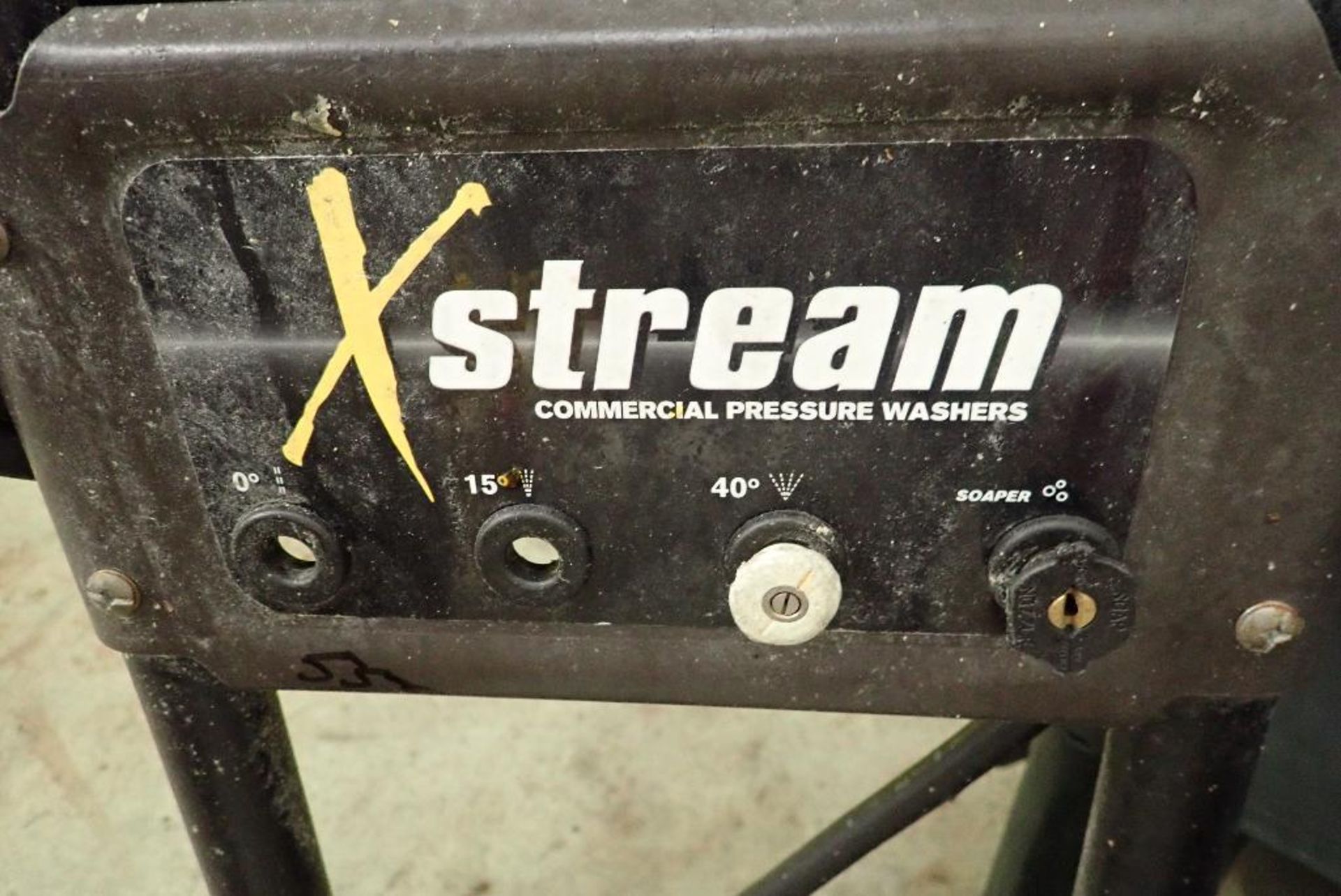 (3) Xstream commercial pressure washers, assorted spray nozzles. **Rigging Fee: $25** (Located in De - Image 8 of 8