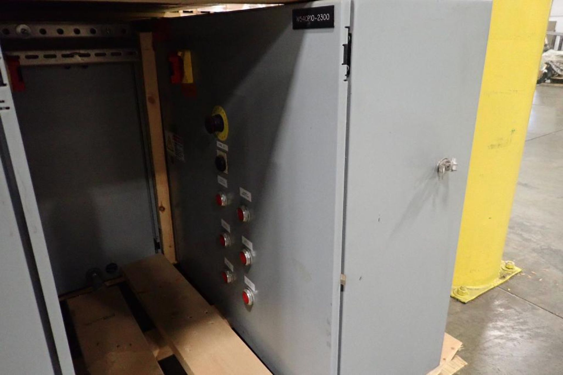 (4) mild steel control panels (LOT). **Rigging Fee: $50** (Located in 3703 - Eagan, MN.) - Image 4 of 6