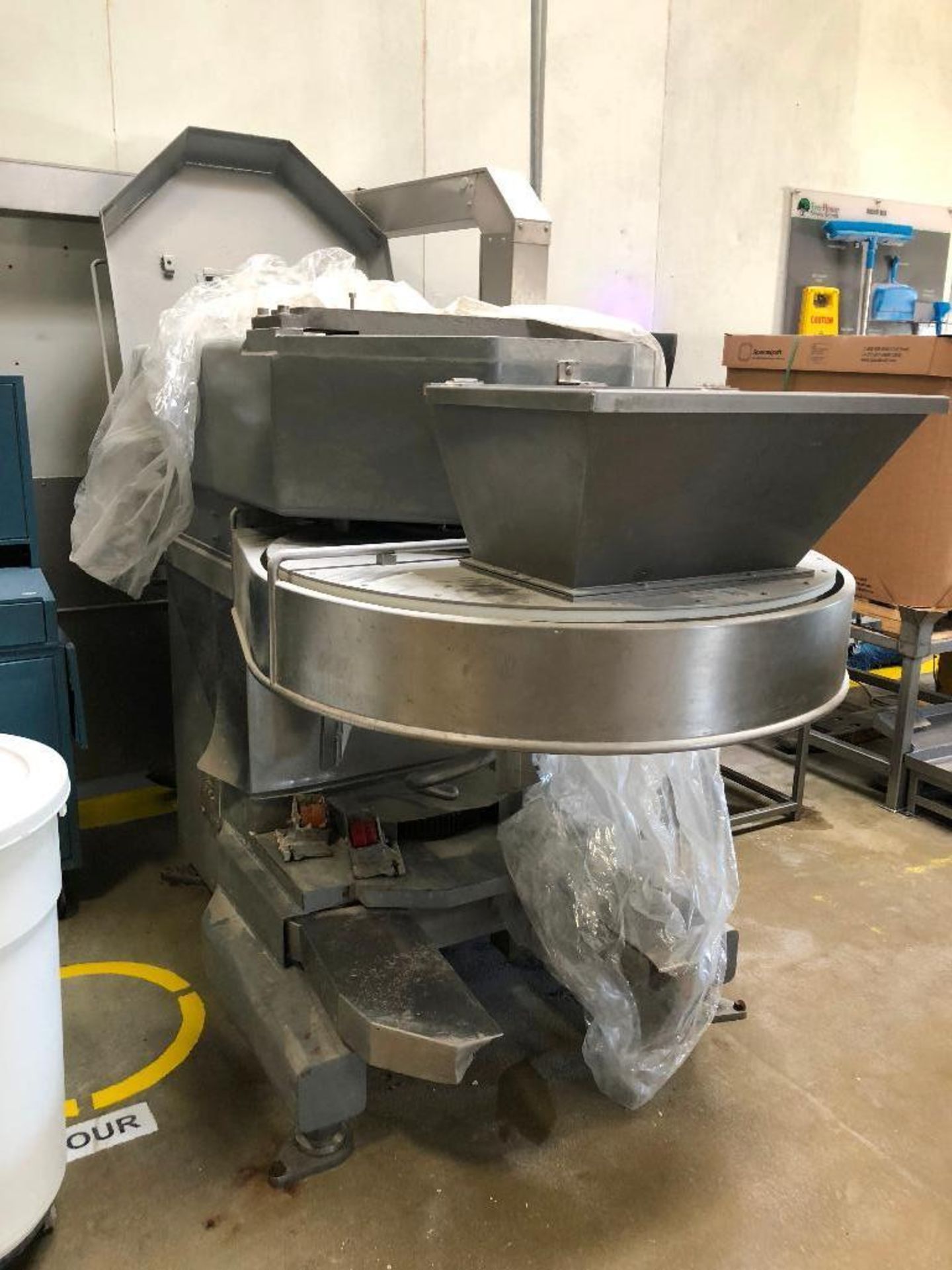 2003 VMI 600 pound spiral dough mixer, model SPI630AVI, s/n 132195, 2-speed with bowl and cart. (MIX - Image 2 of 11