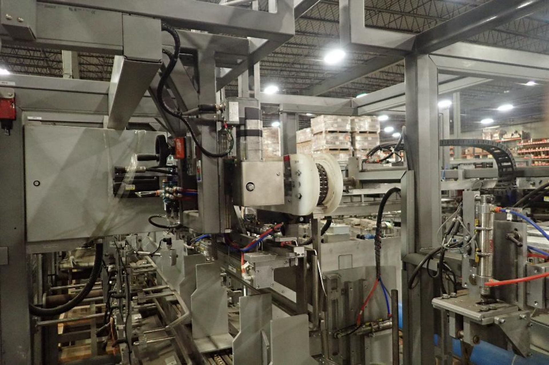 Zac fruit snack packaging line, Zac horizontal carton erector/filler, Model CV_10.5-250C, SN 11358, - Image 7 of 84