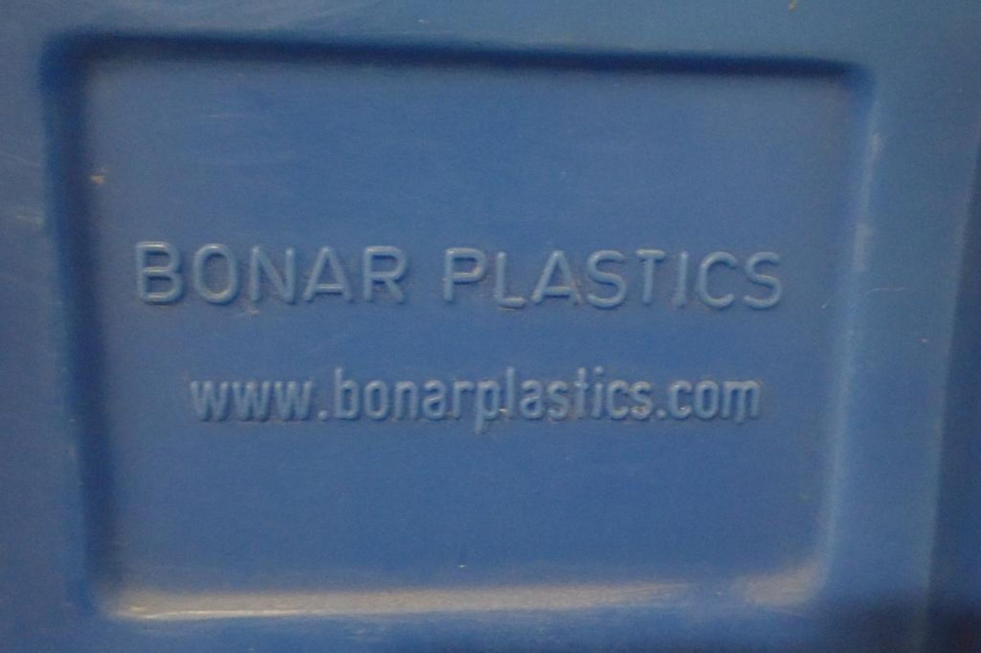 Bonar plastics insulated dry ice bins, 40 in. long x 27 in. wide x 24 in. deep, on wheels (EACH). ** - Image 3 of 3