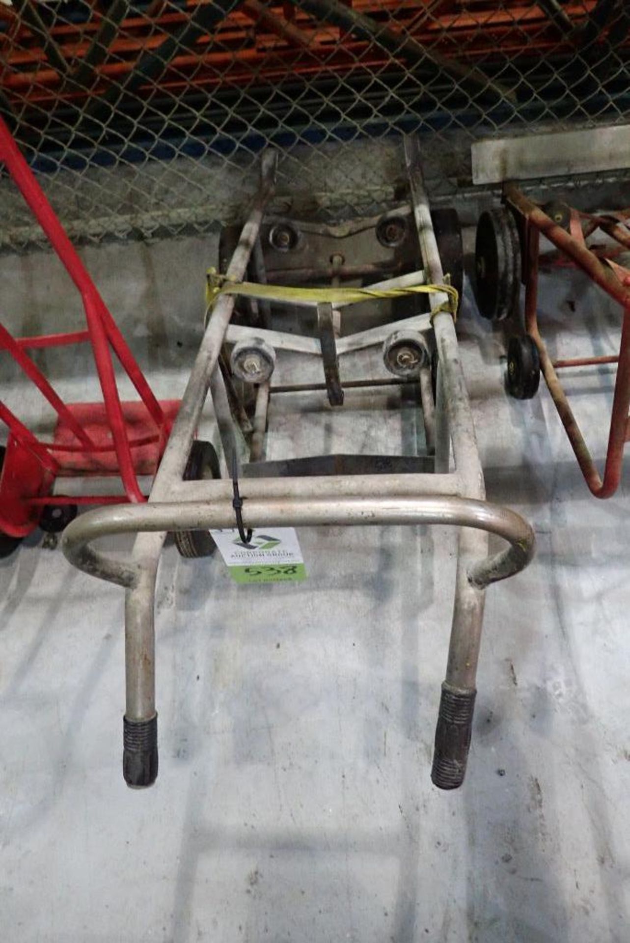 (2) barrel dollies, (1) 2-wheel dolly. **Rigging Fee: $25** (Located in Delta, BC Canada.) - Image 3 of 4