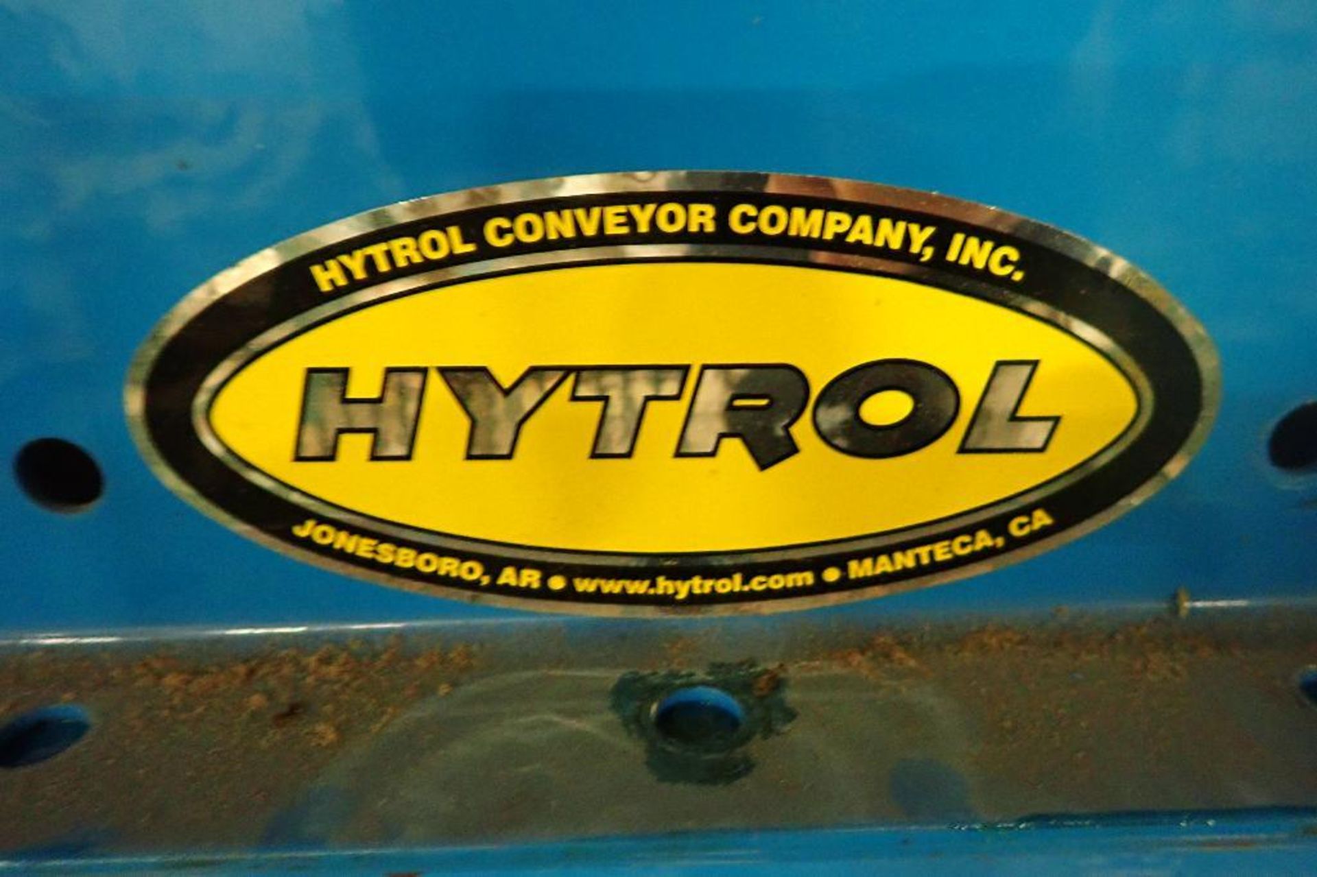 Skid of Hytrol powered roller conveyor, (12) sections, approx. 110 ft. x 20 in. wide, 1 motor and dr - Image 6 of 6