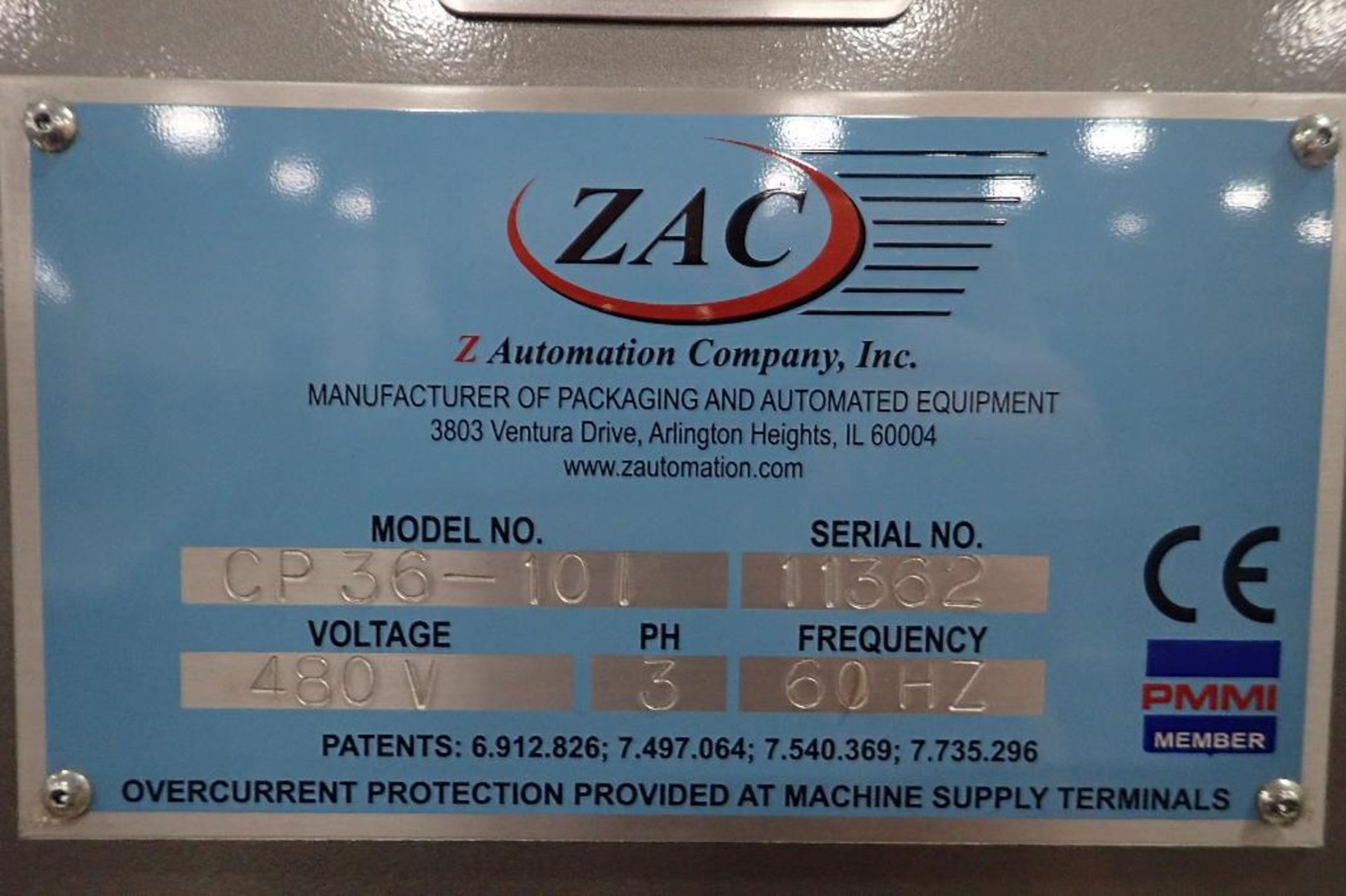 Zac fruit snack packaging line, Zac horizontal carton erector/filler, Model CV_10.5-250C, SN 11358, - Image 19 of 84