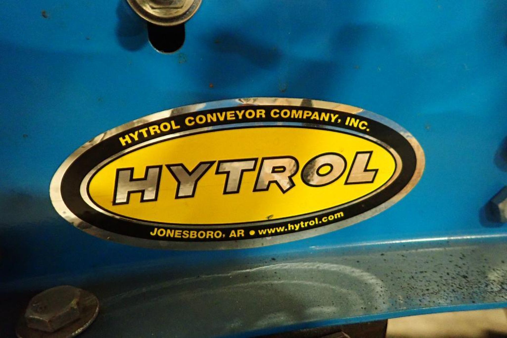 Hytrol 45 degree conveyors, 15 in. wide, 2 motors and drives (3 skids). **Rigging Fee: $200** (Locat - Image 8 of 8