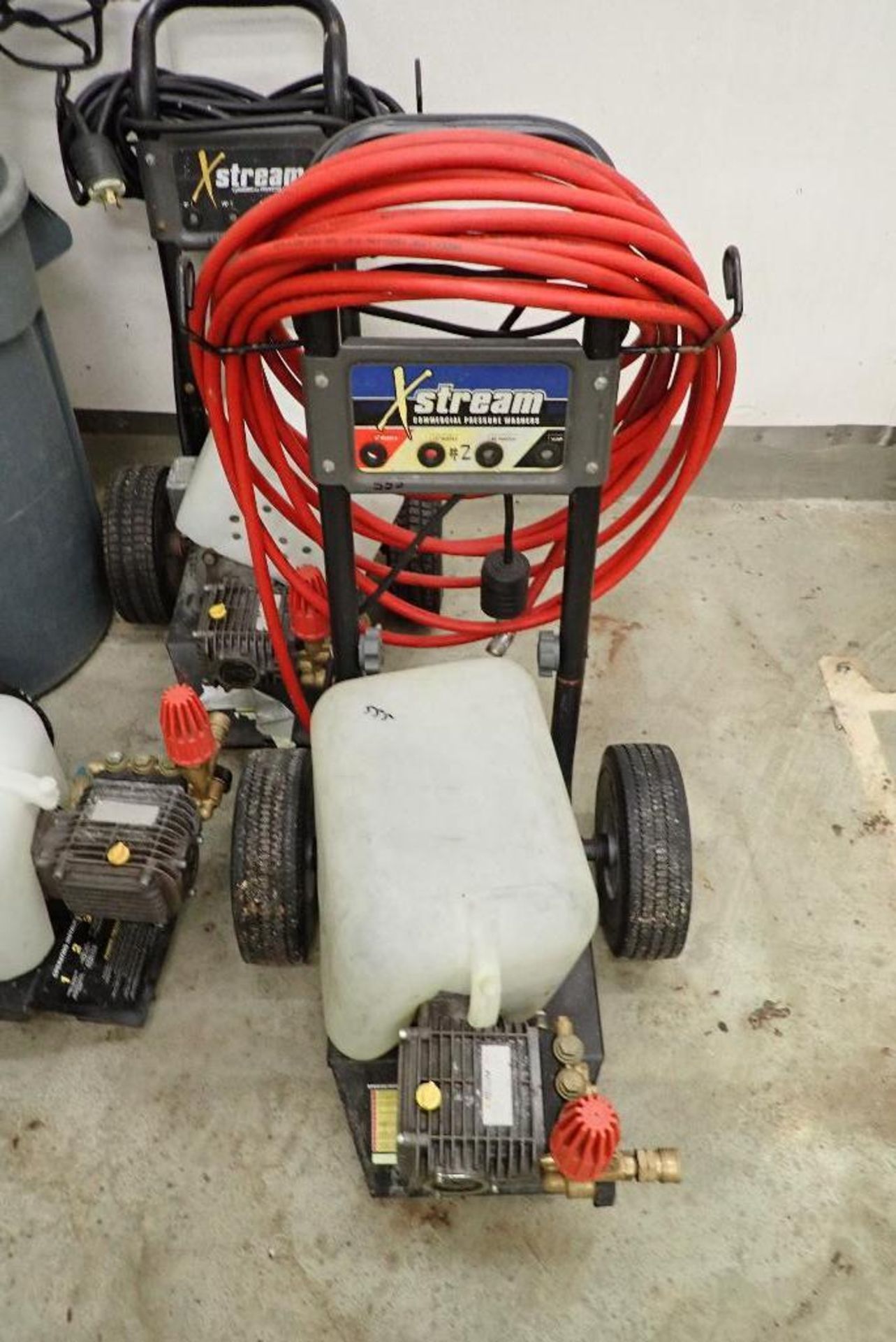 (3) Xstream commercial pressure washers, assorted spray nozzles. **Rigging Fee: $25** (Located in De - Image 2 of 8