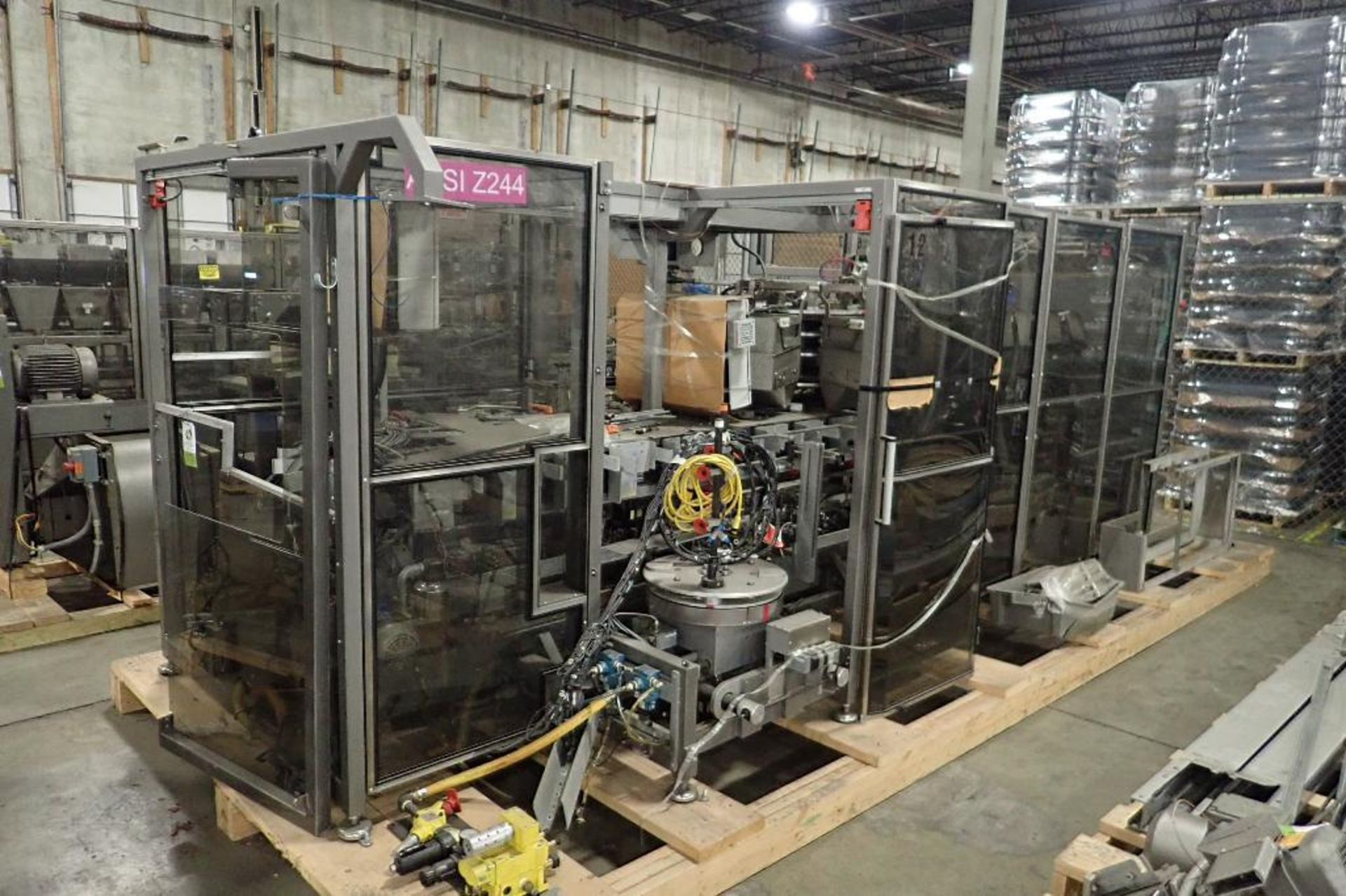 Zac fruit snack packaging line, Zac horizontal carton erector/filler, Model CV_10.5-250C, SN 11358, - Image 26 of 84