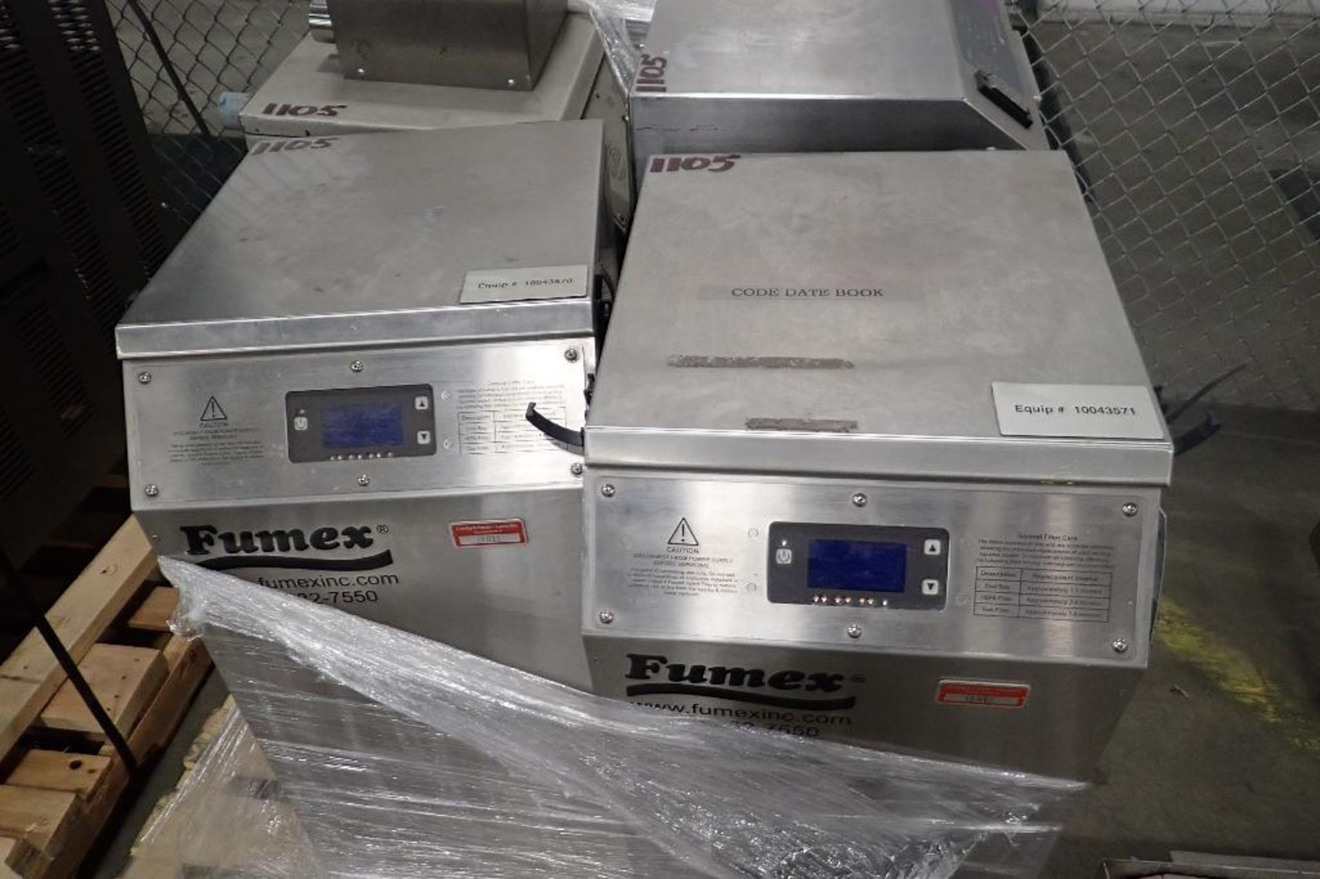 Fumex fume hoods, (EACH). **Rigging Fee: $50** (Located in 3703 - Eagan, MN.) - Image 2 of 4