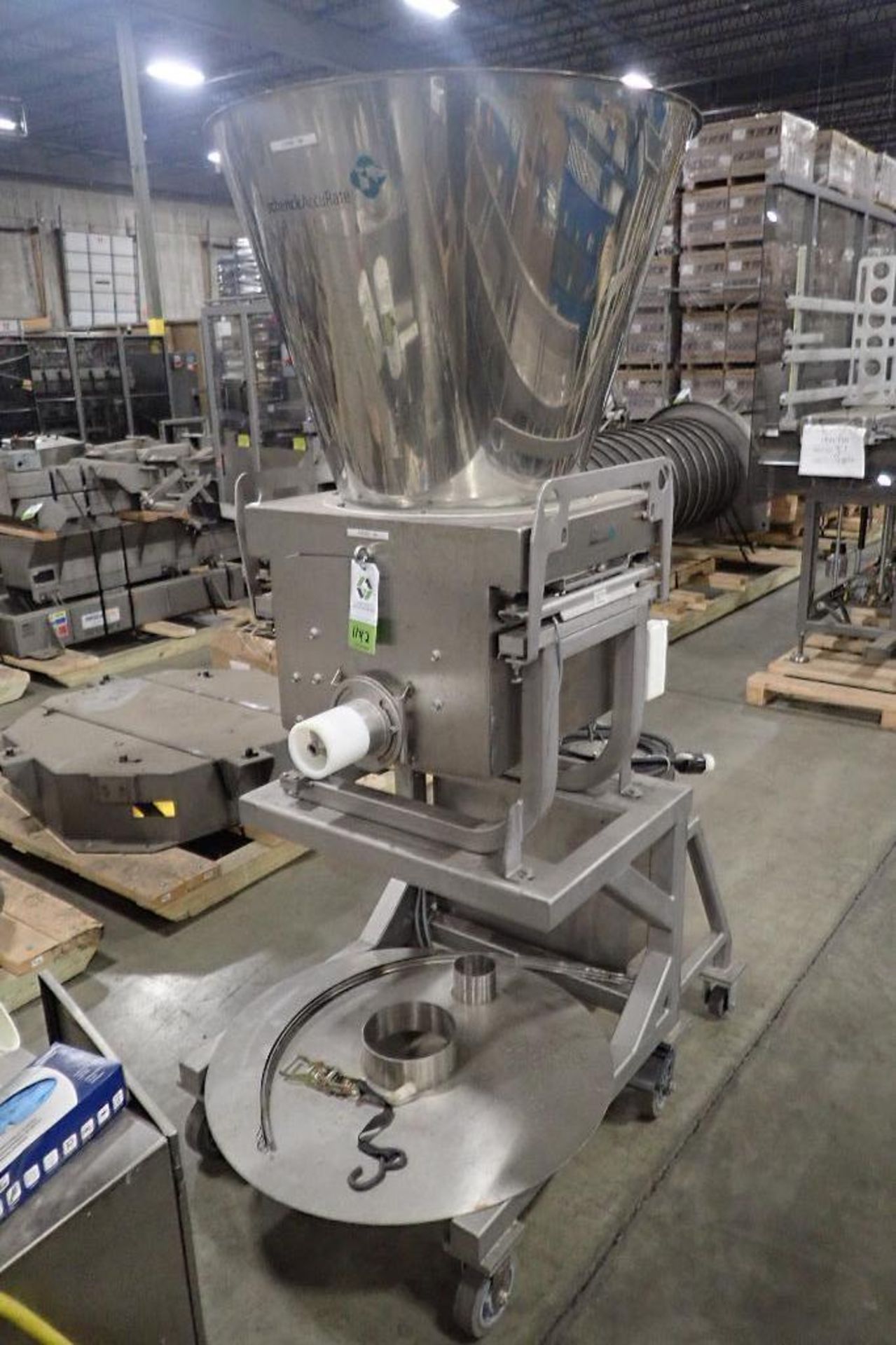 2009 Schenck Accurate SS ingredient feeder, Type MODMG-SC-2A, SN 134382-18A-MECCM, on load cells, SS