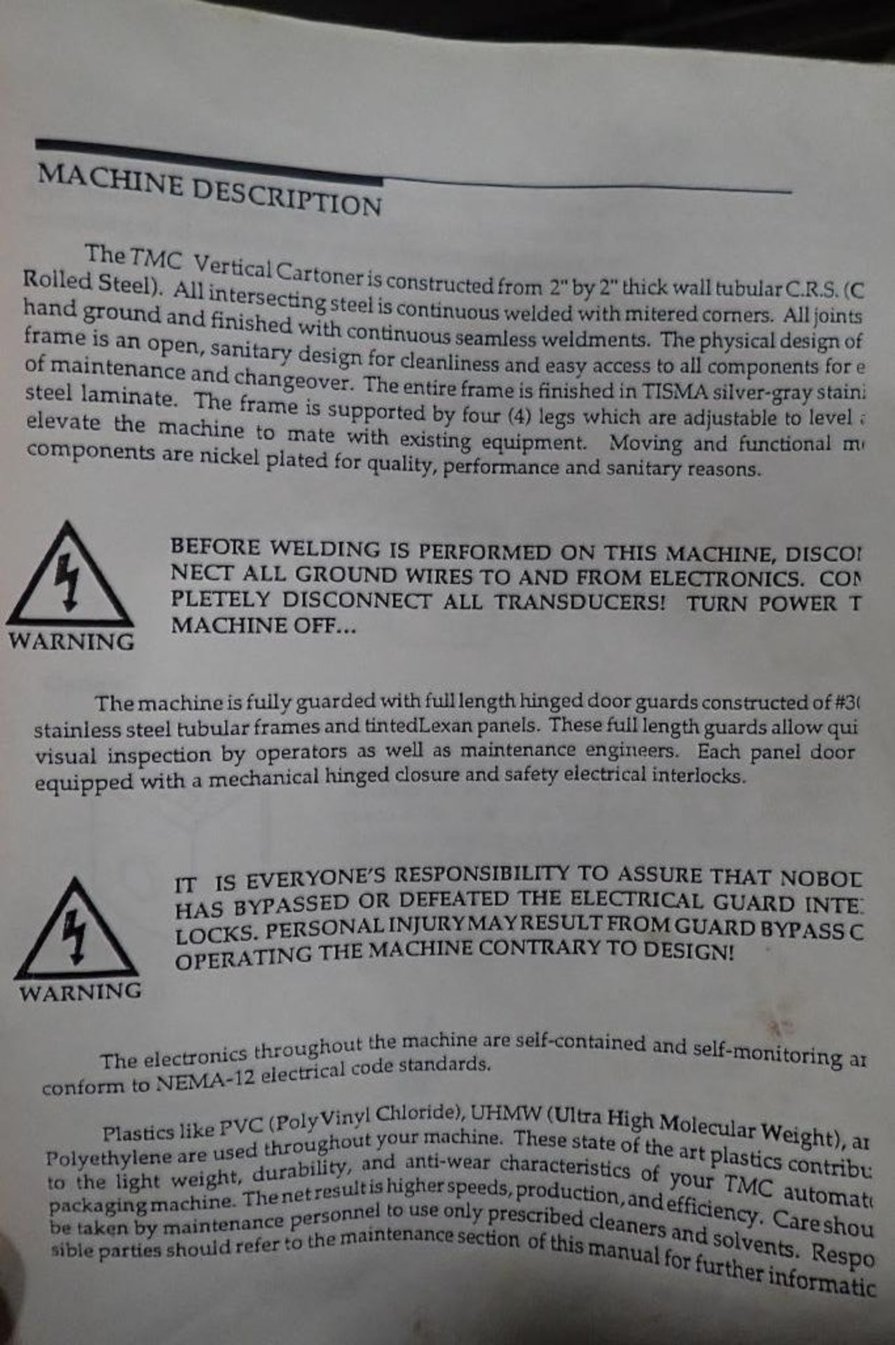 Tisma Machinery Corporation horizontal cartoner, Model TC-400DE, SN 1326 (3 skids). **Rigging Fee: $ - Image 25 of 34