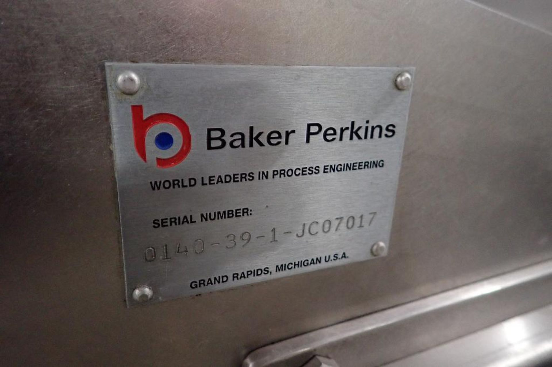 Baker Perkins EM390 rotary moulder, SN 0140-39-1-JC07017, 40.5 in. wide, has compression roller, no - Image 15 of 15