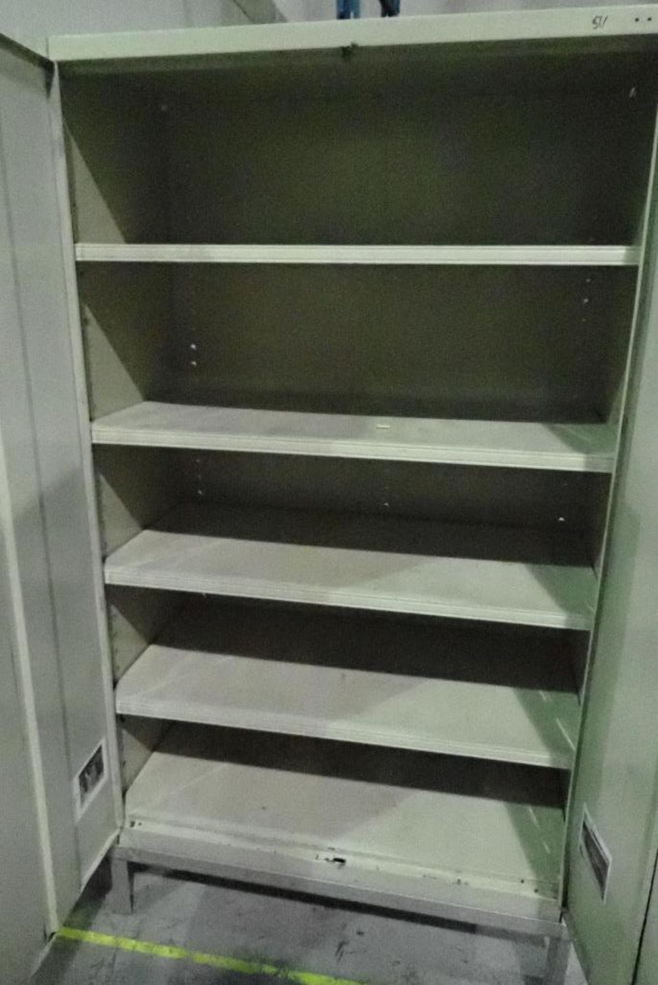 (4) mild steel 2-door cabinets and contents. **Rigging Fee: $150** (Located in Delta, BC Canada.) - Image 6 of 6