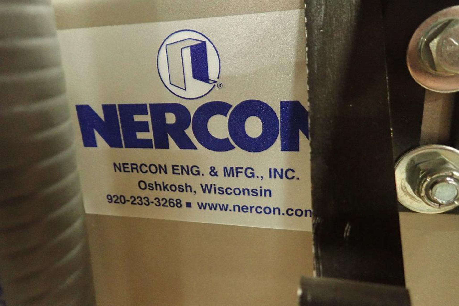 (2) pieces of Nercon conveyor, 36 in. long and 30 in. long, 6 in. belt, SS frames, 1 motor and drive - Image 4 of 7