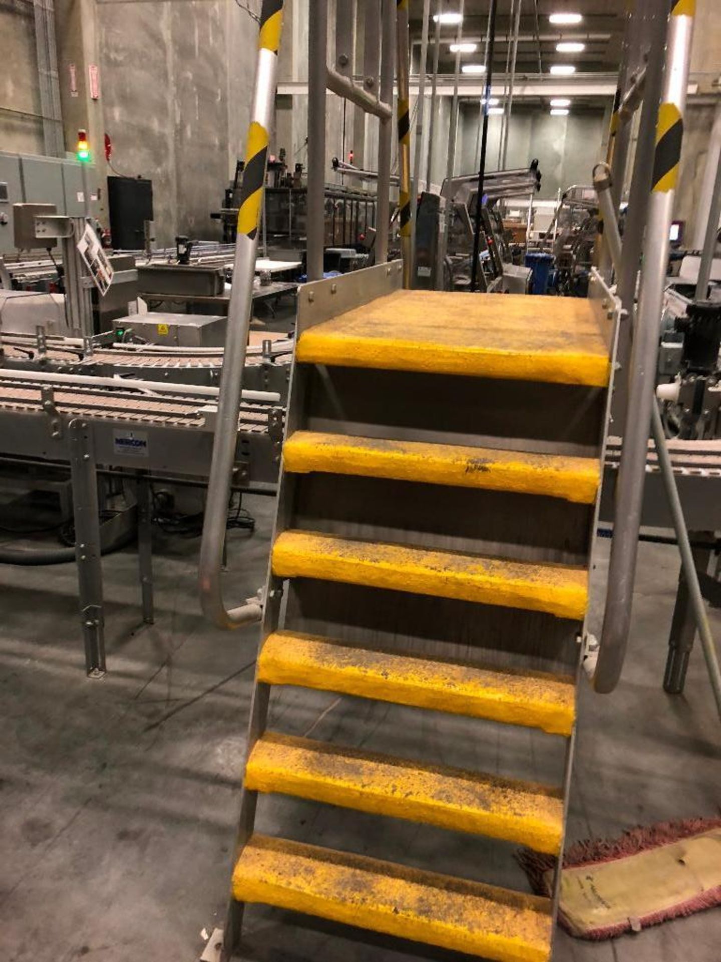 Cotterman aluminum conveyor crossover, 6-step. **Rigging Fee: $200 ** (Located in Lakeville, Minneso - Image 4 of 4