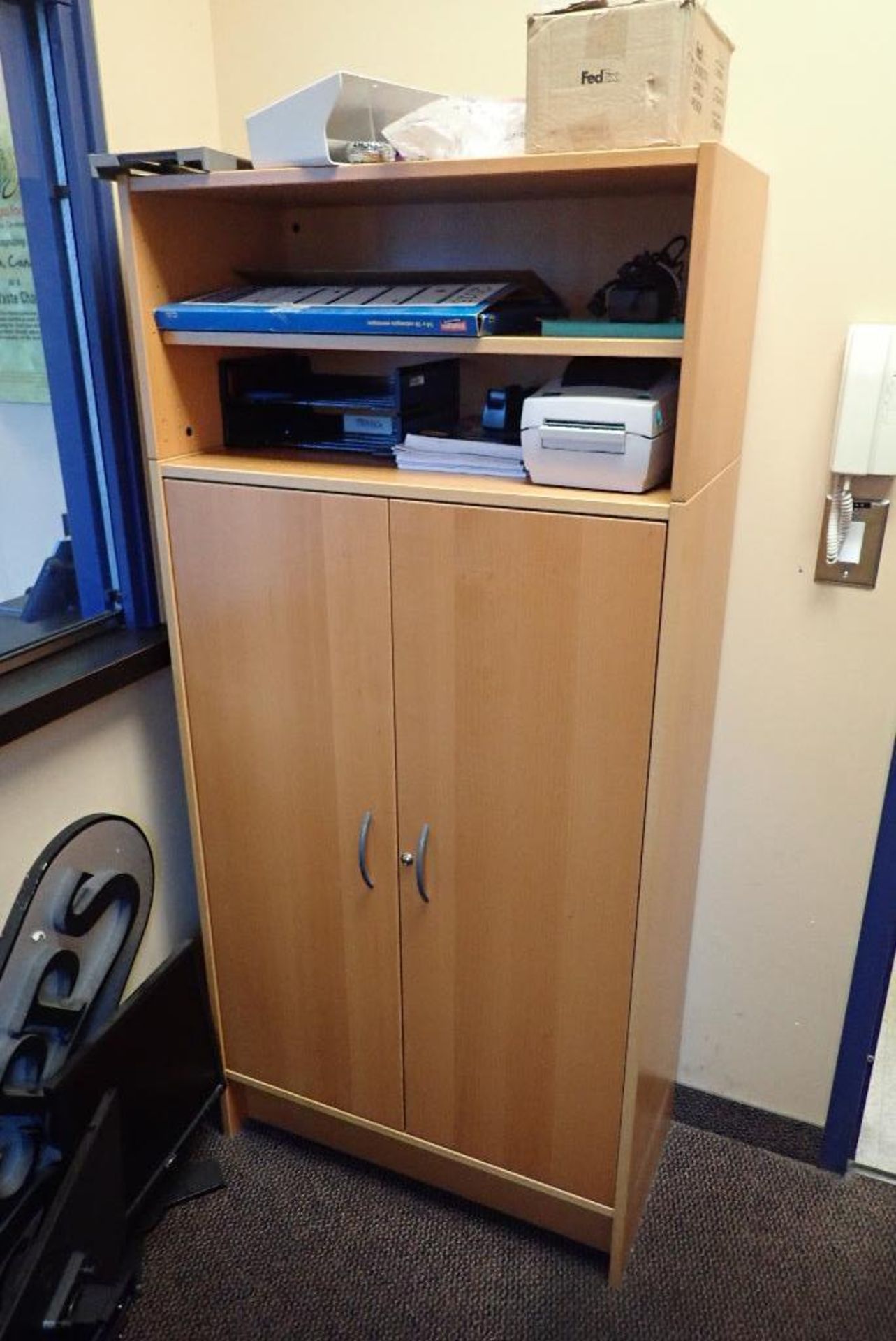 Contents of QA office and reception office, filing cabinet, book shelf, cabinet, NO IT EQUIPMENT. ** - Image 2 of 3