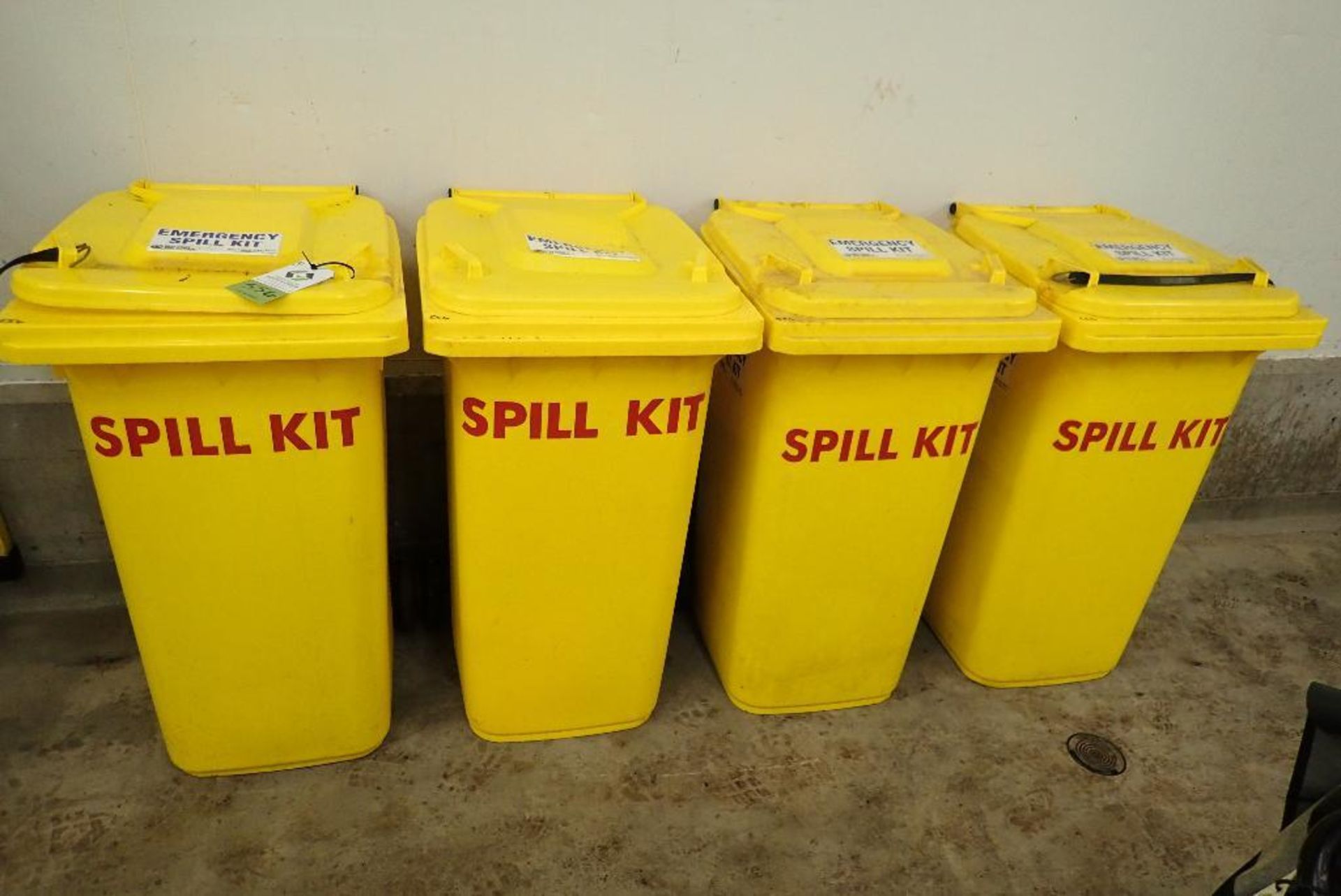 (4) West Coast supply emergency spill kits with contents. **Rigging Fee: $25** (Located in Delta, BC