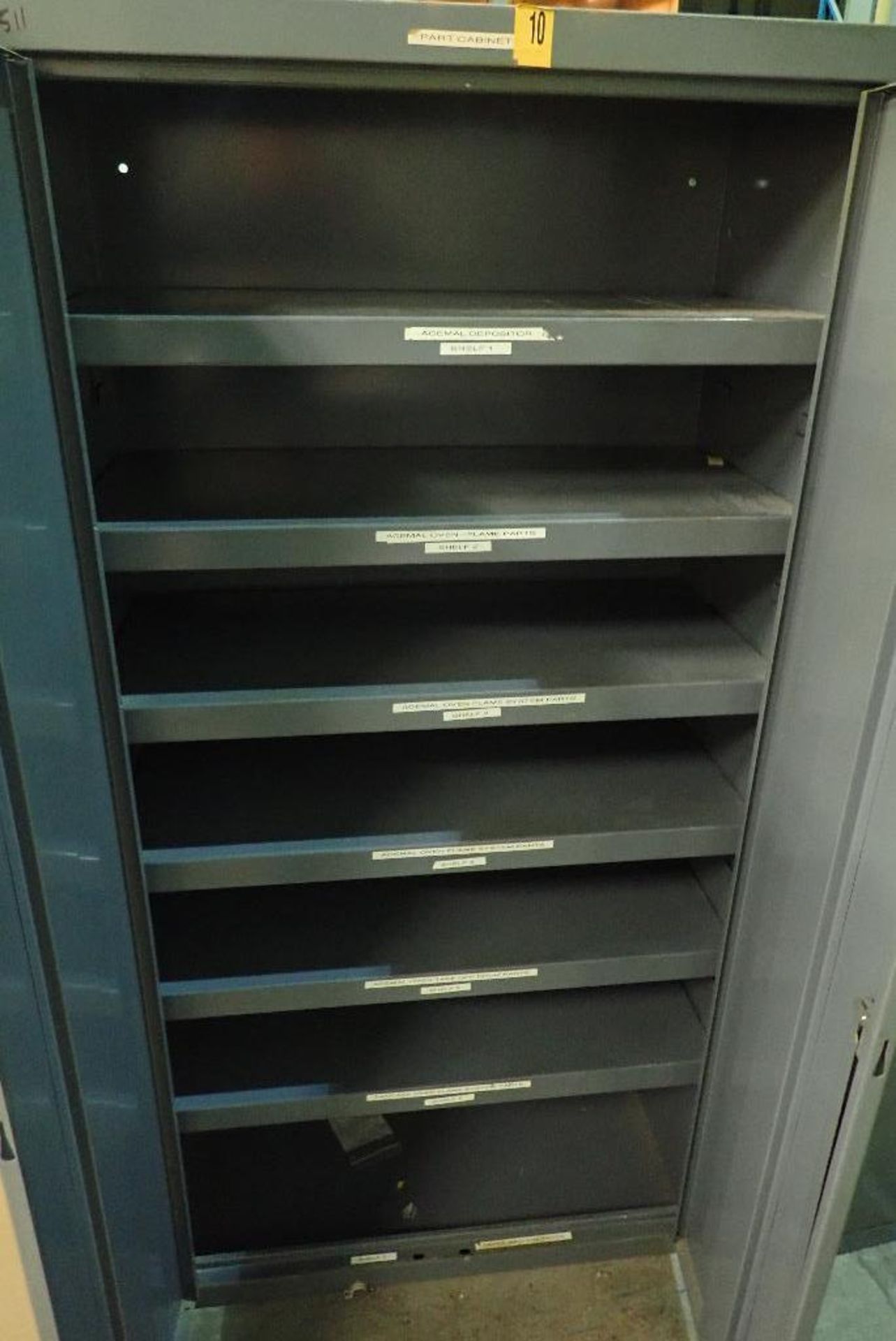 (4) mild steel 2-door cabinets and contents. **Rigging Fee: $150** (Located in Delta, BC Canada.) - Image 4 of 6