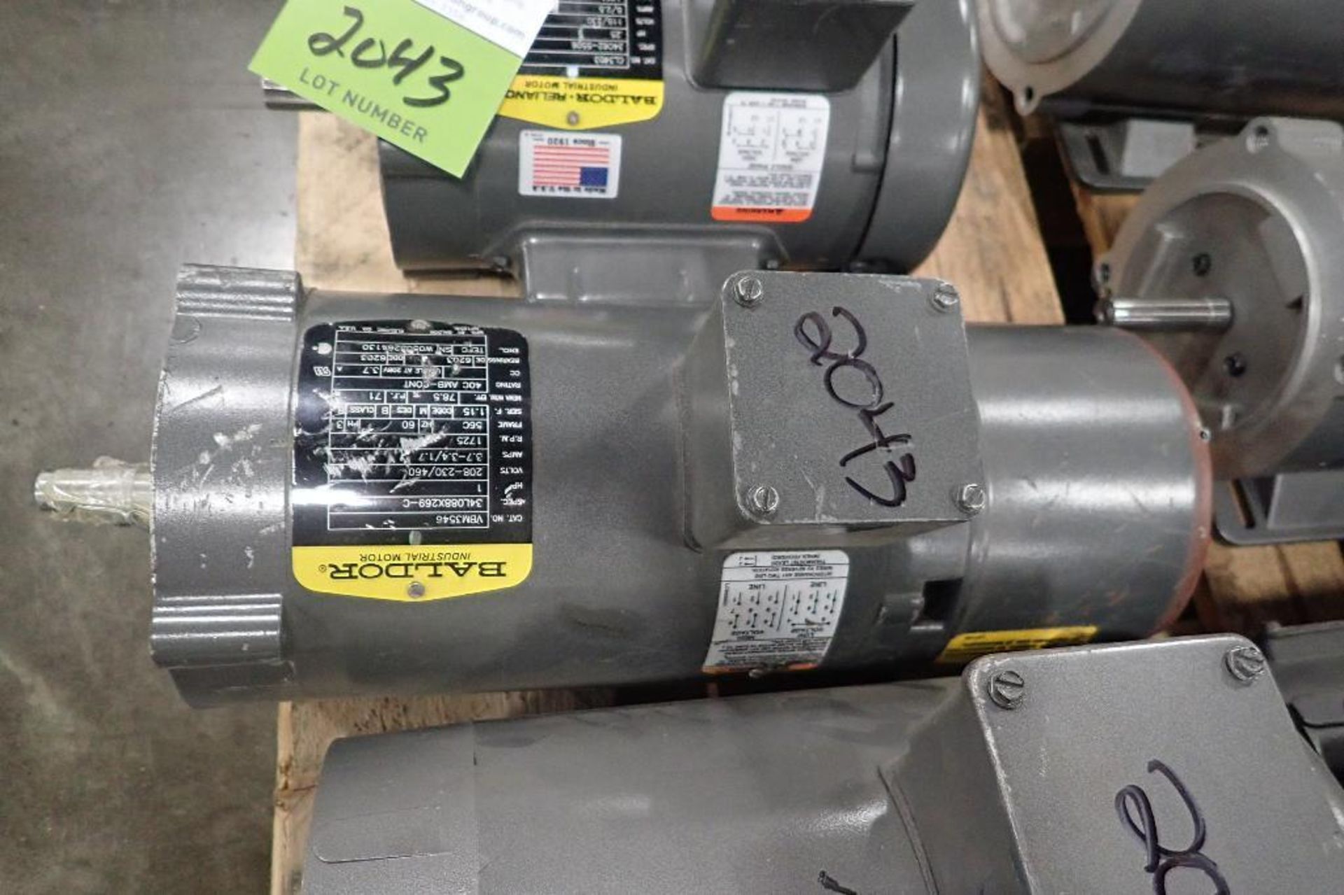 (17) assorted electric motors. (See photos for additional specs). **Rigging Fee: $35** (Located in E - Image 12 of 51